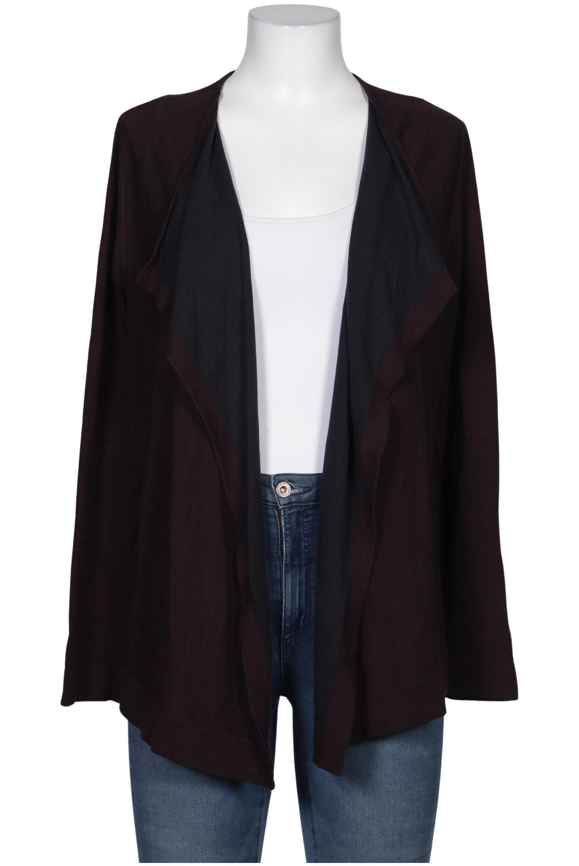 

Taifun Damen Strickjacke, bordeaux, Gr. 42