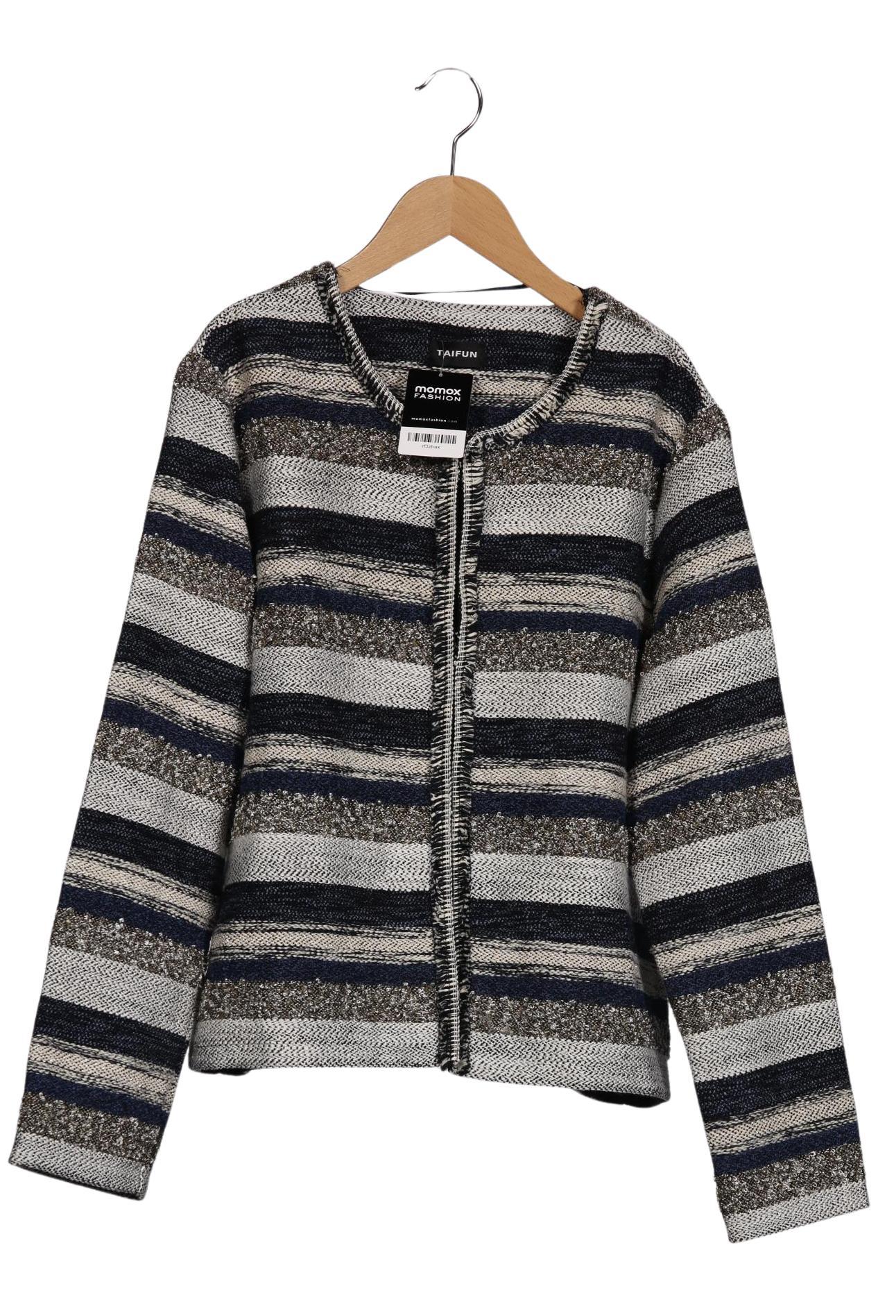 

Taifun Damen Strickjacke, marineblau, Gr. 44
