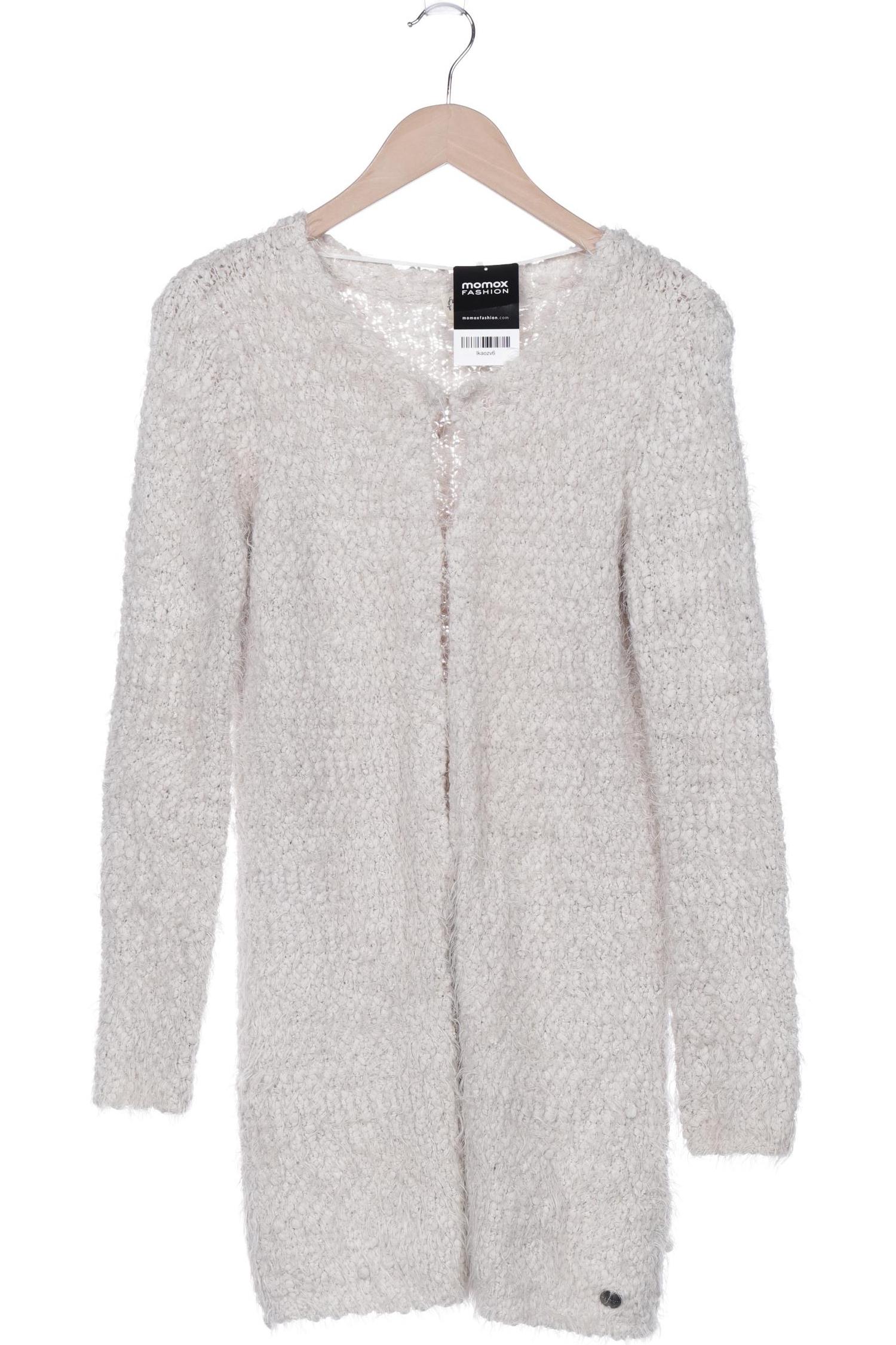 

Taifun Damen Strickjacke, beige, Gr. 36