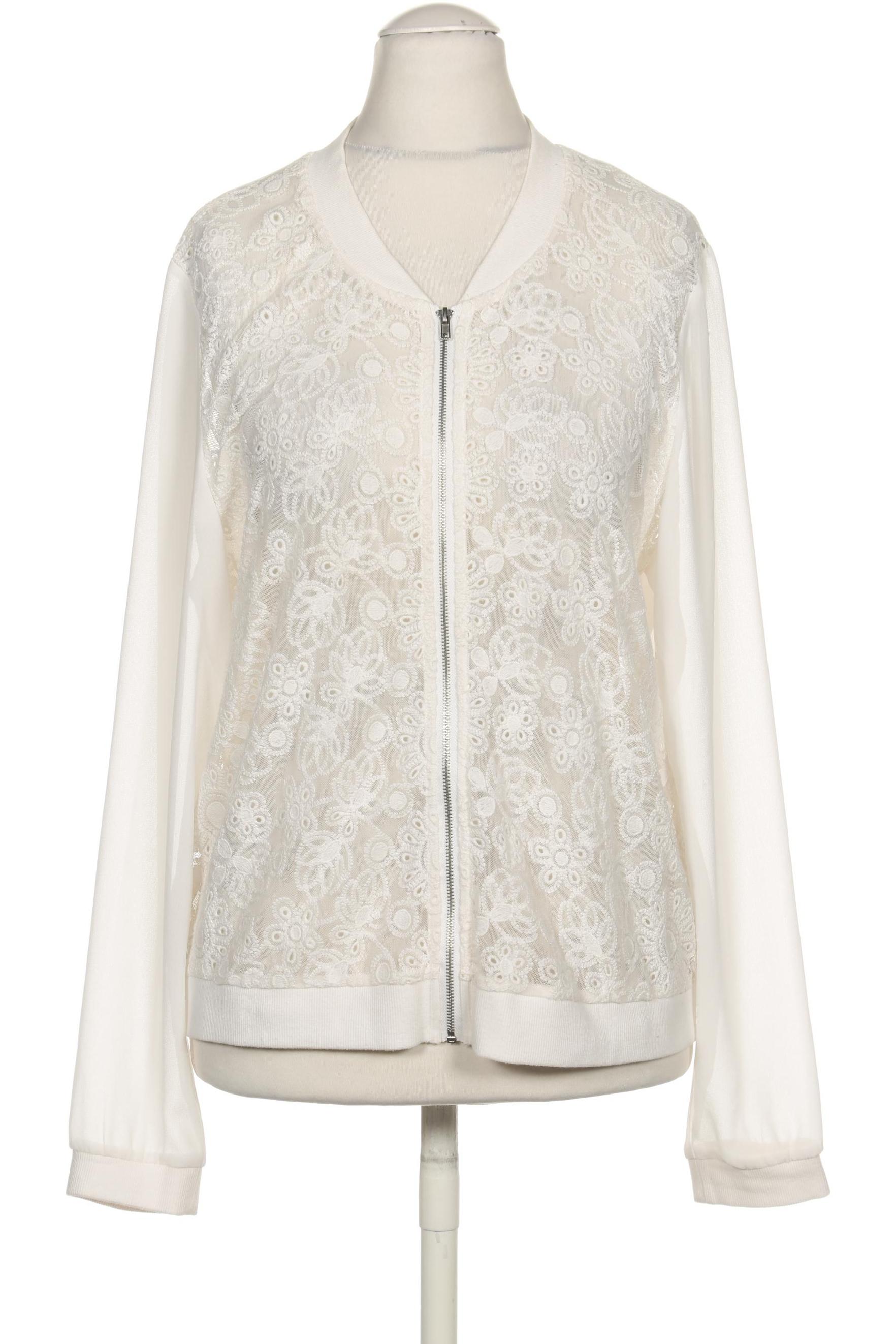

Taifun Damen Strickjacke, cremeweiß, Gr. 38
