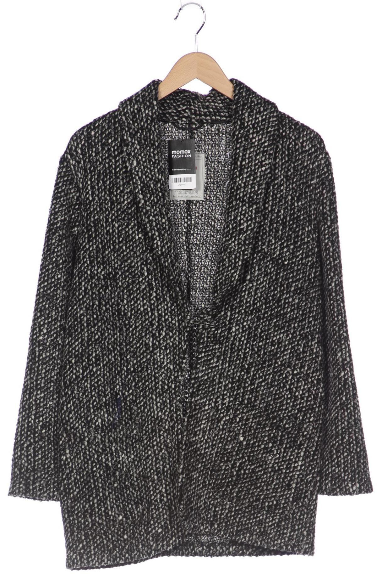 

Taifun Damen Strickjacke, grau, Gr. 44