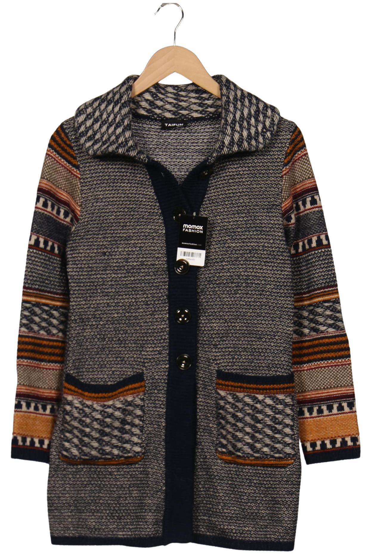 

Taifun Damen Strickjacke, marineblau, Gr. 38