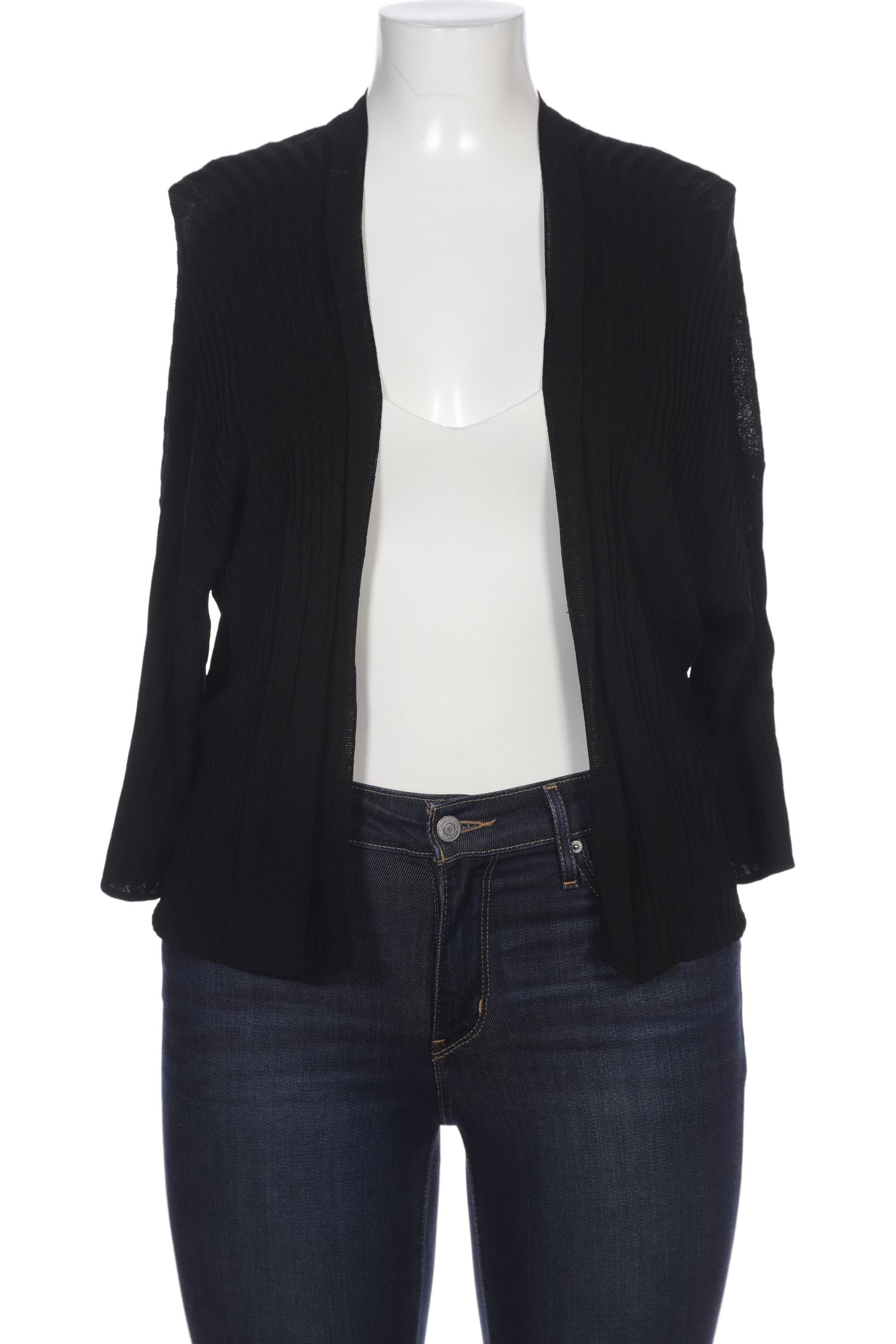 

Taifun Damen Strickjacke, schwarz, Gr. 42