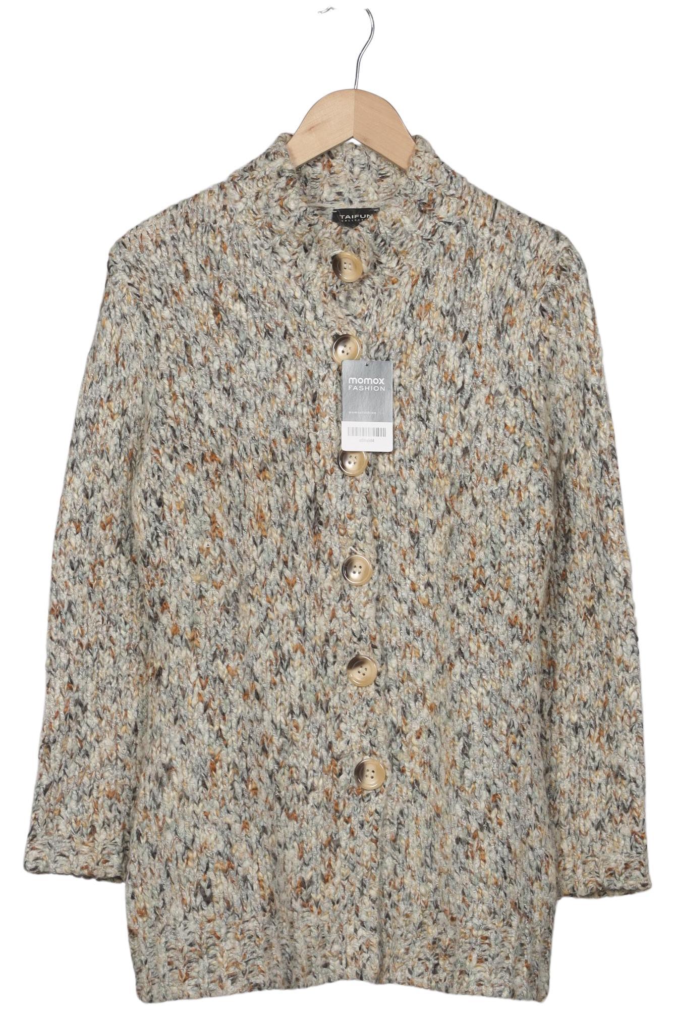 

Taifun Damen Strickjacke, beige, Gr. 38