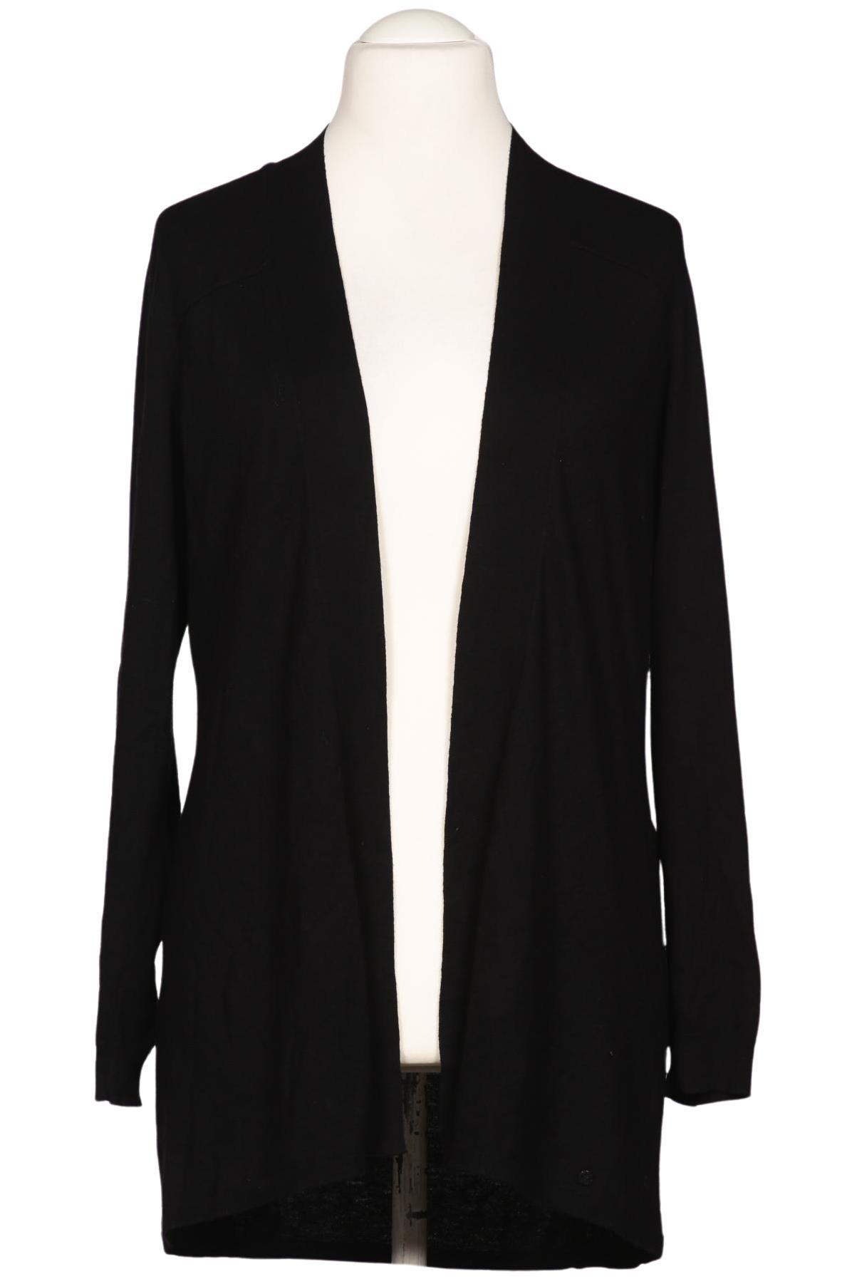 

Taifun Damen Strickjacke, schwarz, Gr. 38