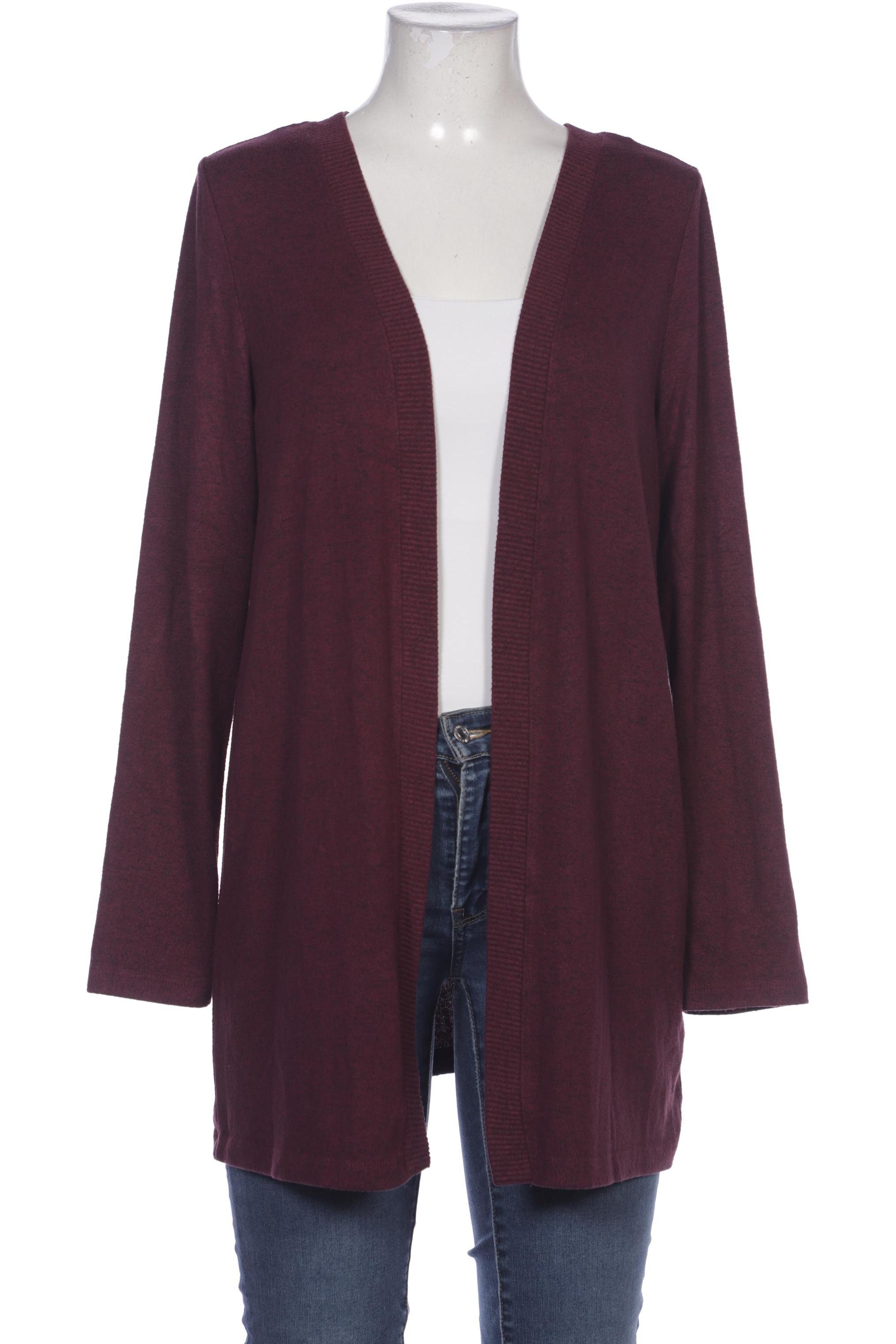 

Taifun Damen Strickjacke, bordeaux, Gr. 42