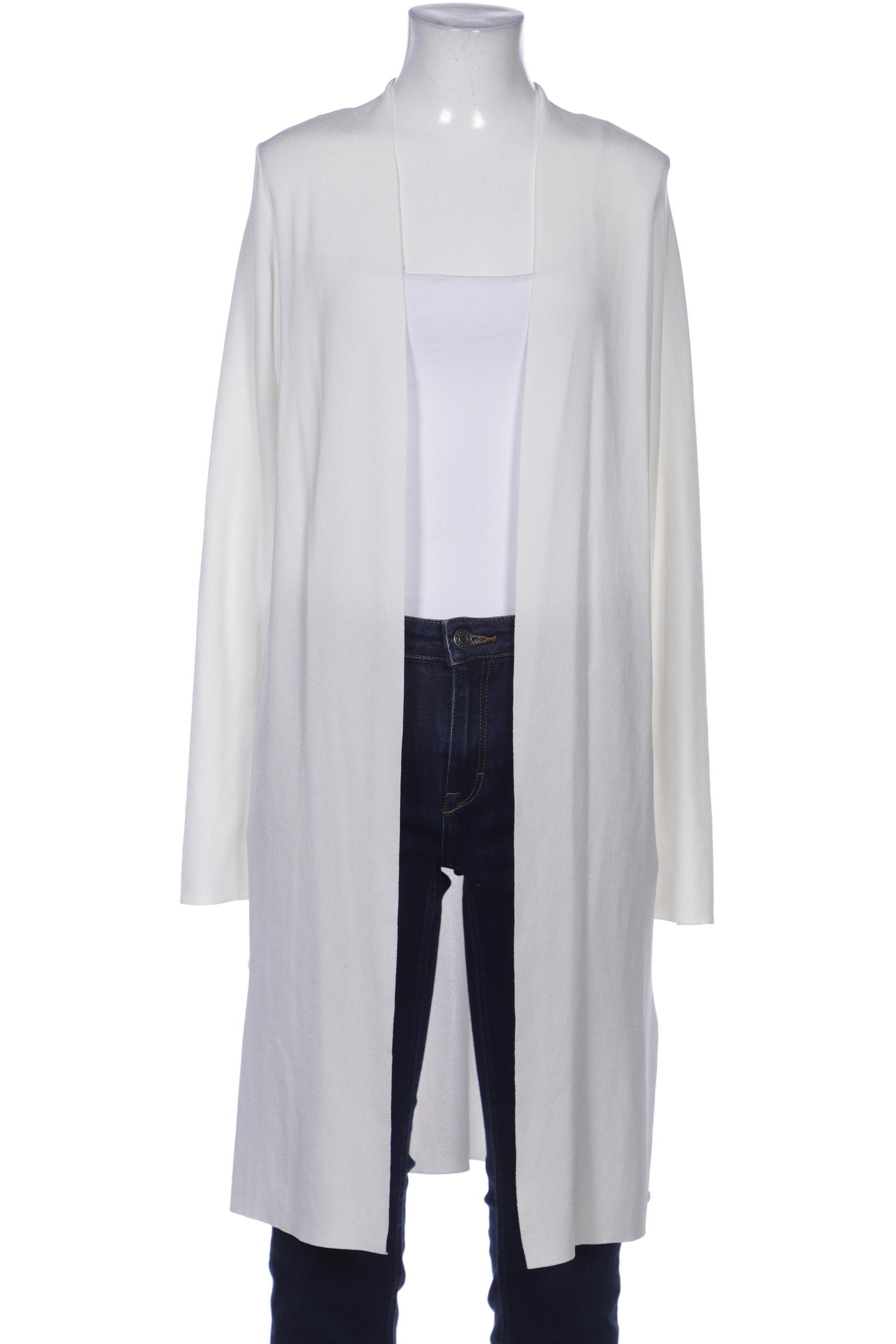 

Taifun Damen Strickjacke, weiß, Gr. 38