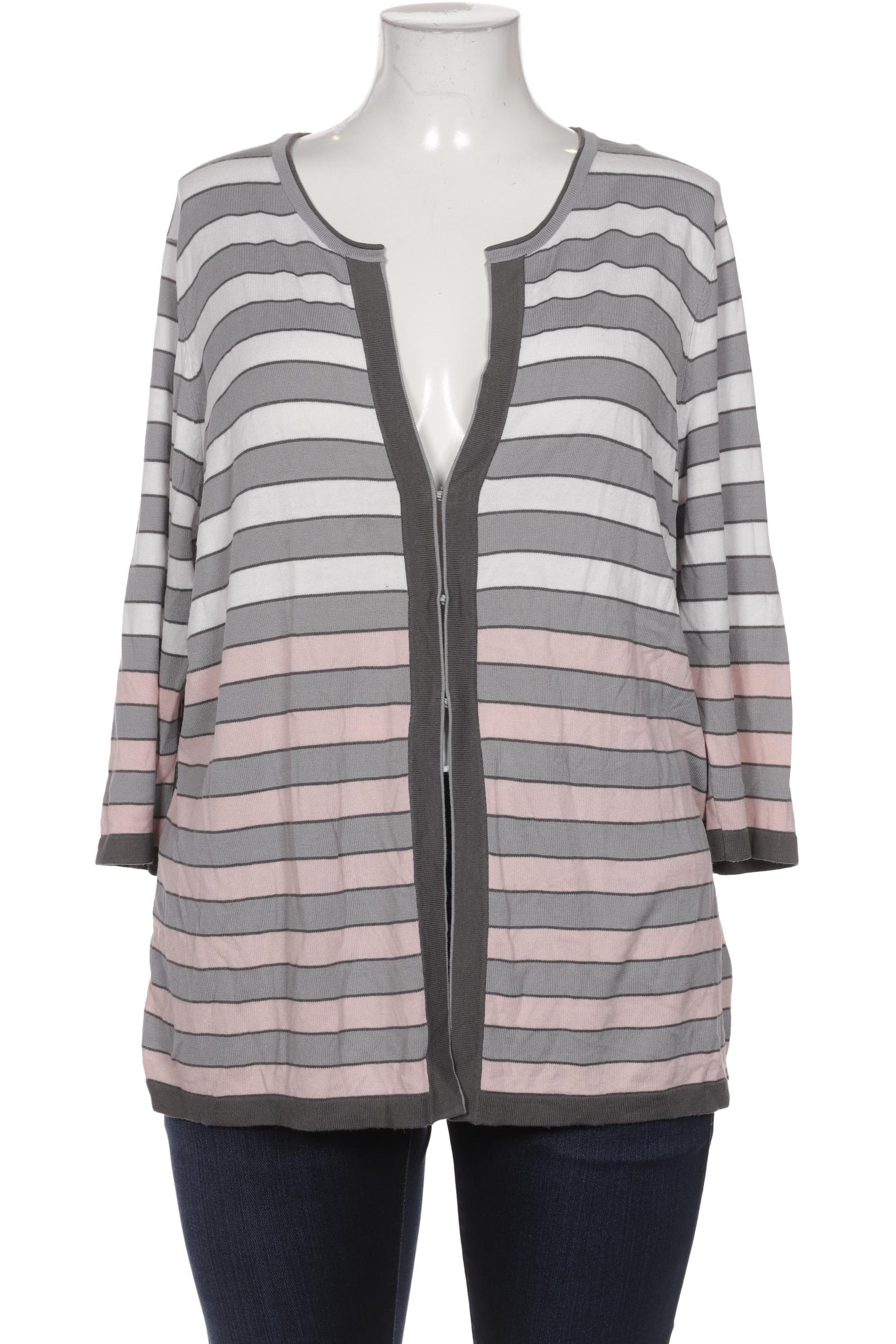 

Taifun Damen Strickjacke, grau, Gr. 46