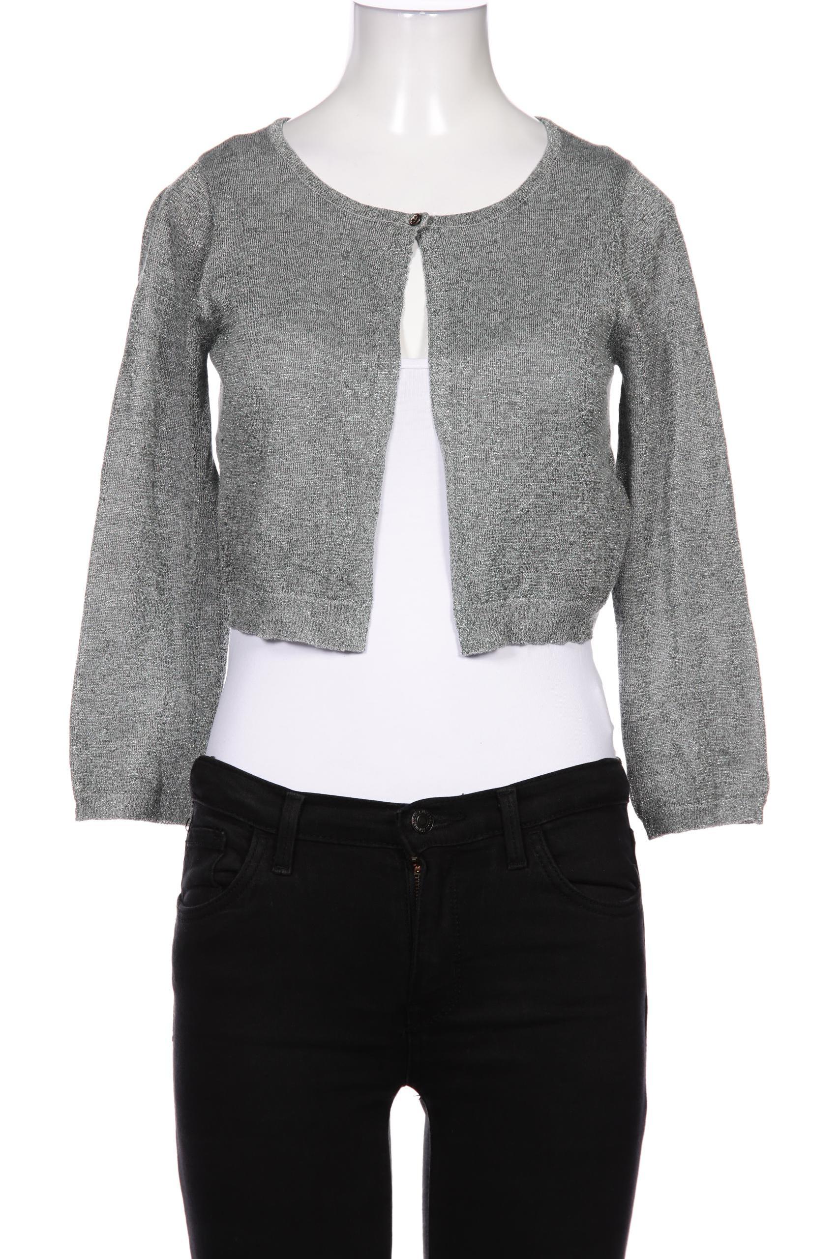 

Taifun Damen Strickjacke, grau, Gr. 34