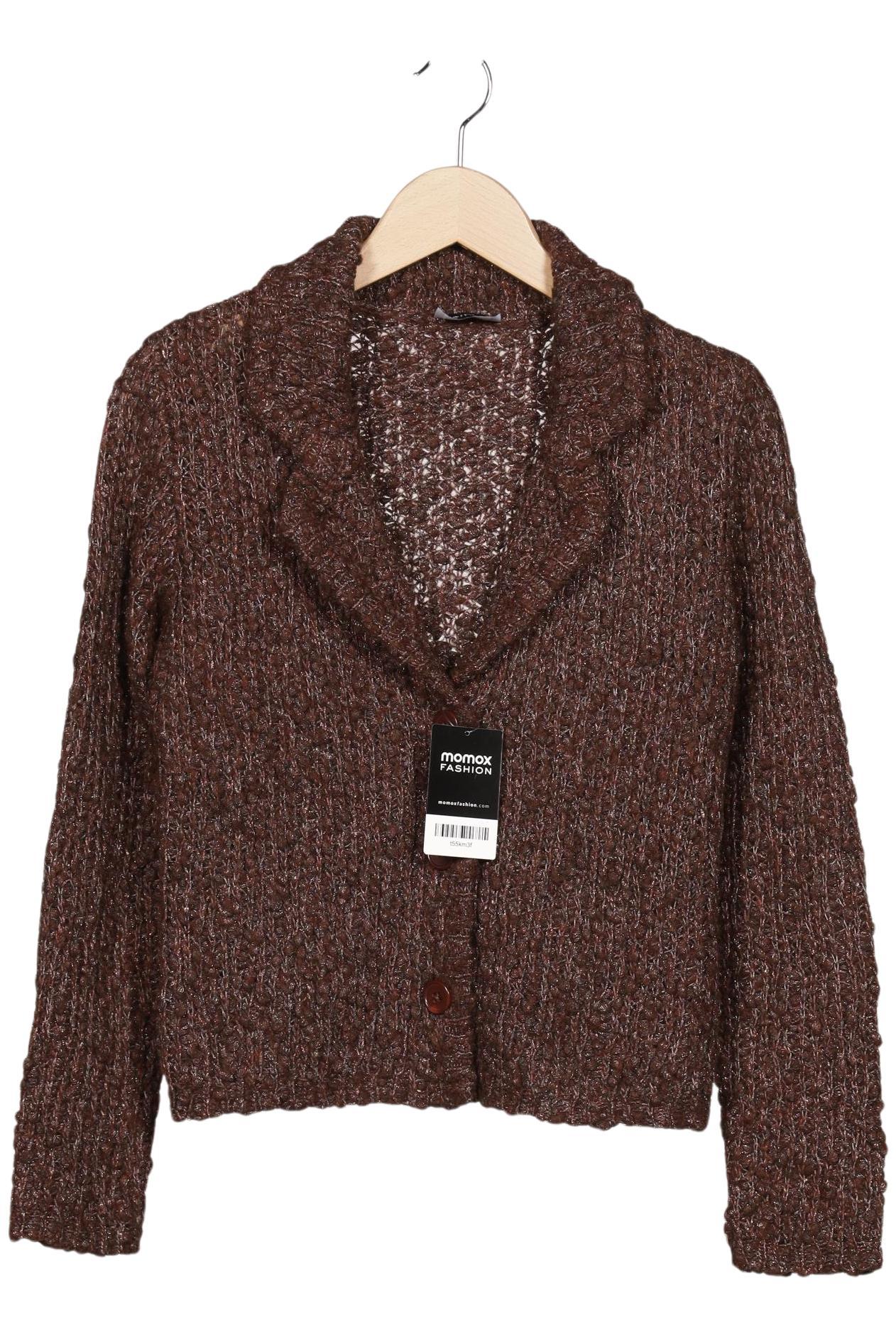 

Taifun Damen Strickjacke, braun, Gr. 38