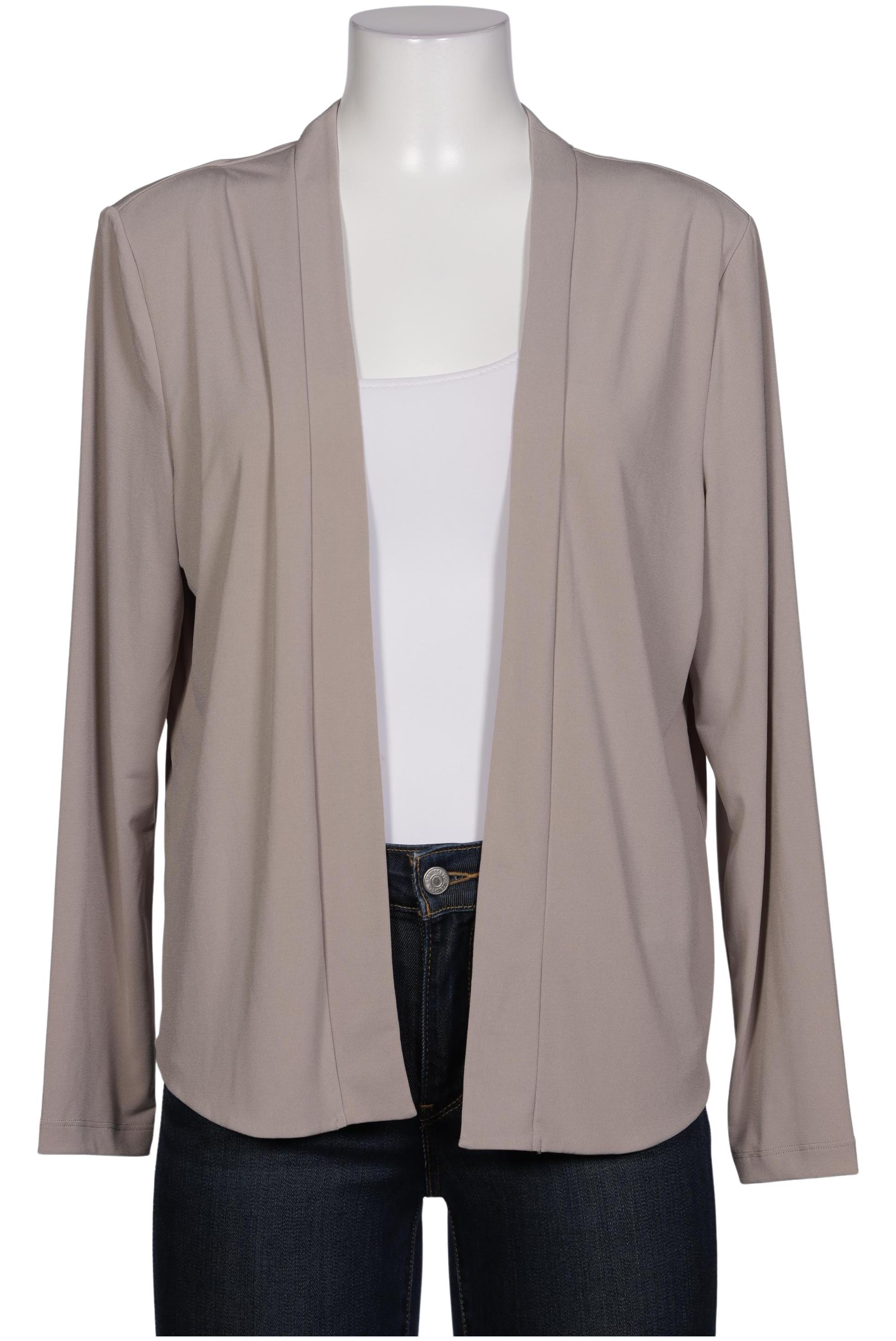 

Taifun Damen Strickjacke, beige, Gr. 44