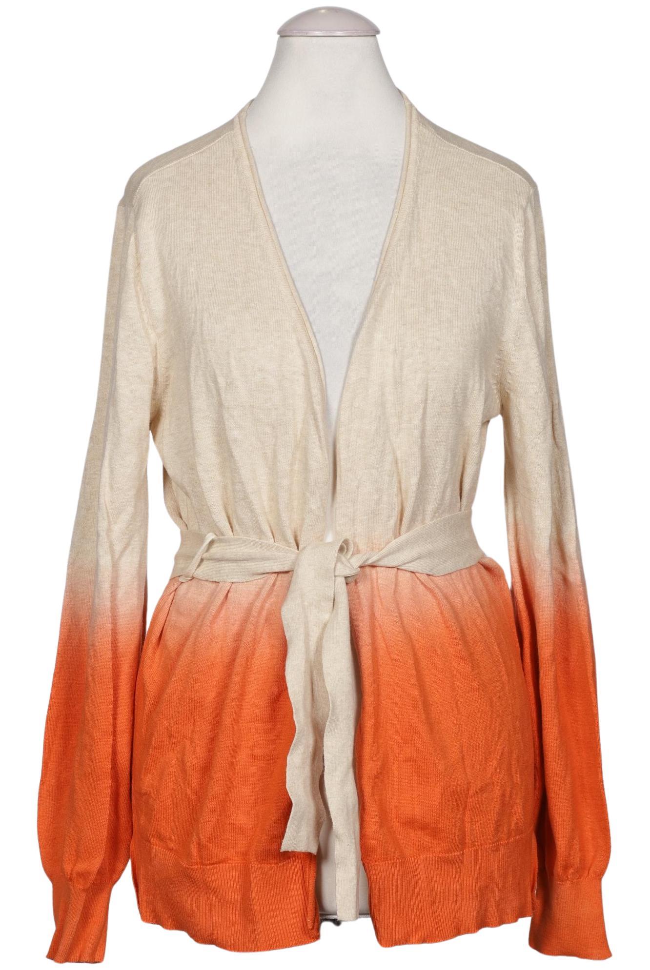 

Taifun Damen Strickjacke, orange, Gr. 36