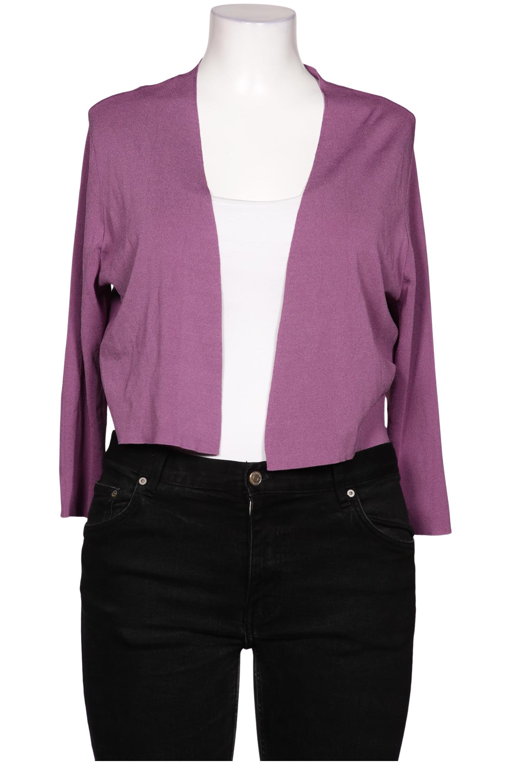 

Taifun Damen Strickjacke, flieder, Gr. 44