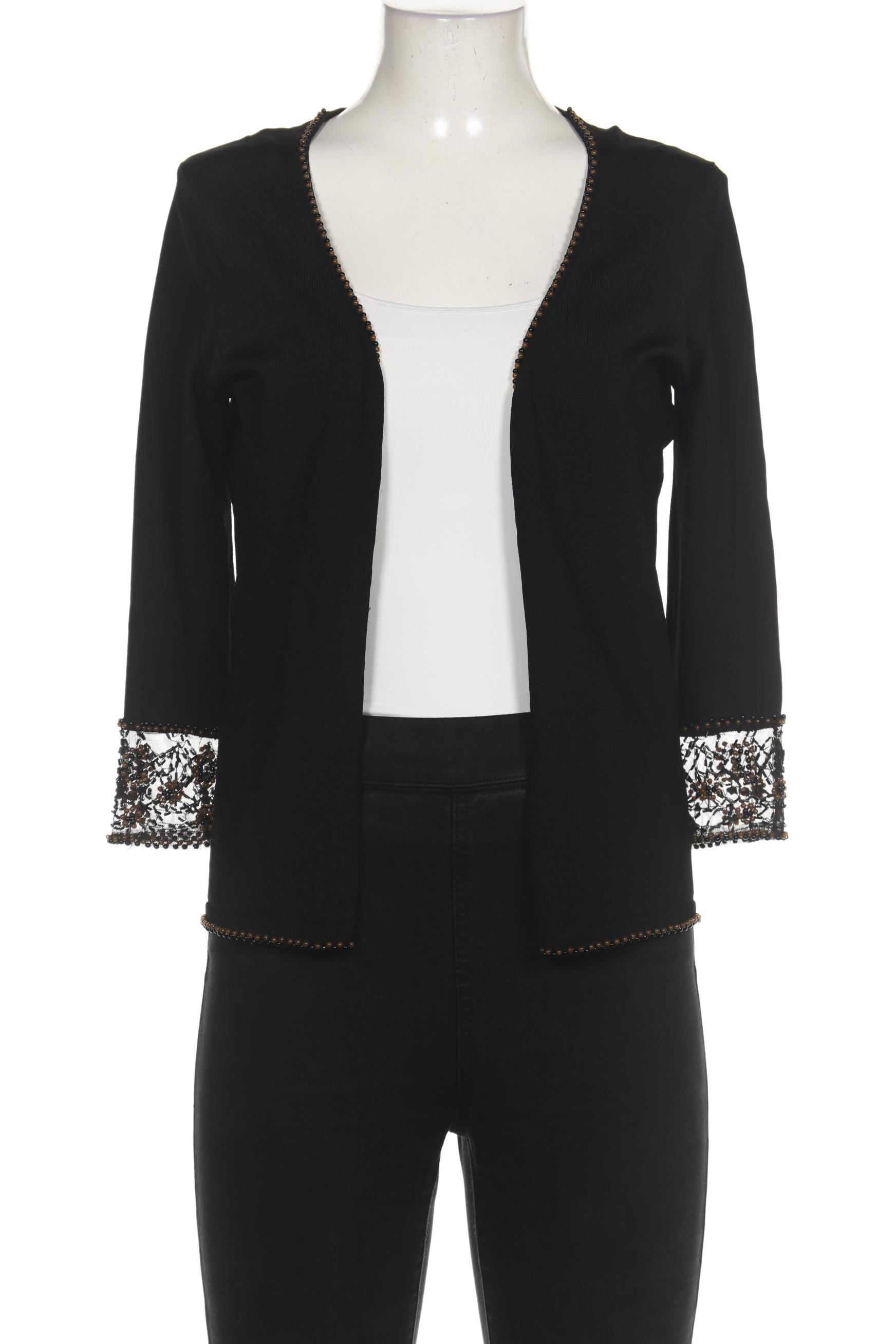 

Taifun Damen Strickjacke, schwarz, Gr. 40