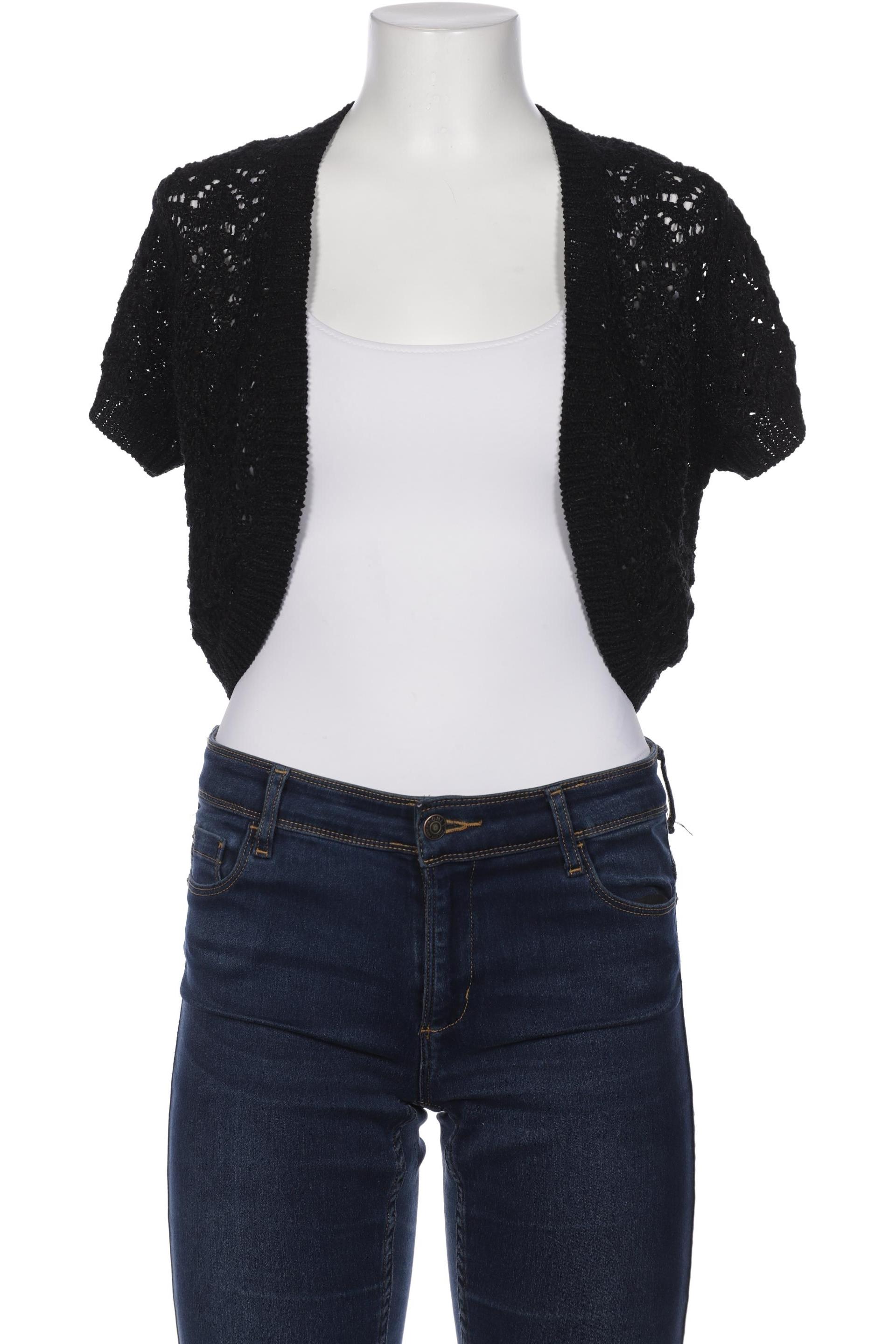 

Taifun Damen Strickjacke, schwarz, Gr. 38