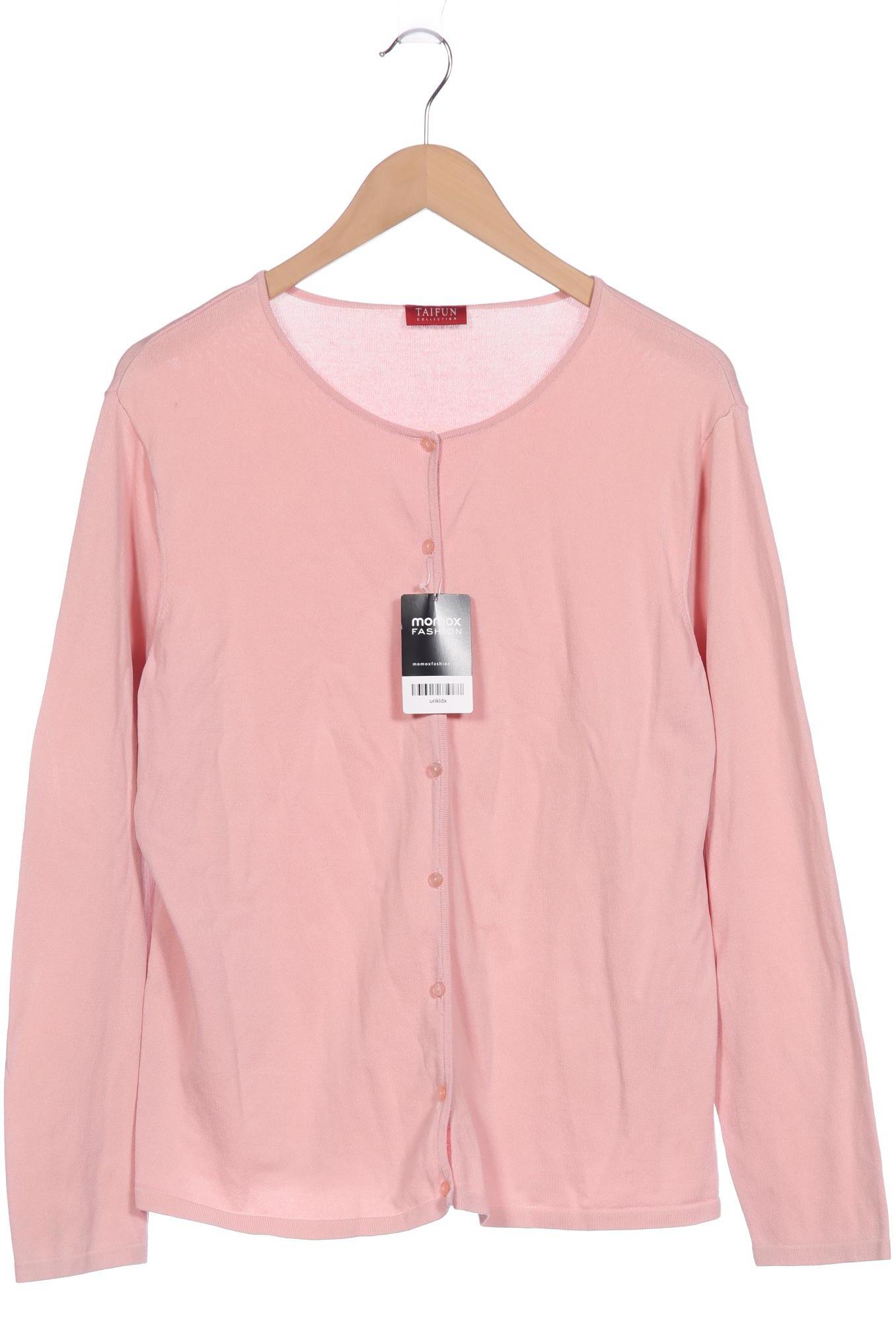 

Taifun Damen Strickjacke, pink, Gr. 44