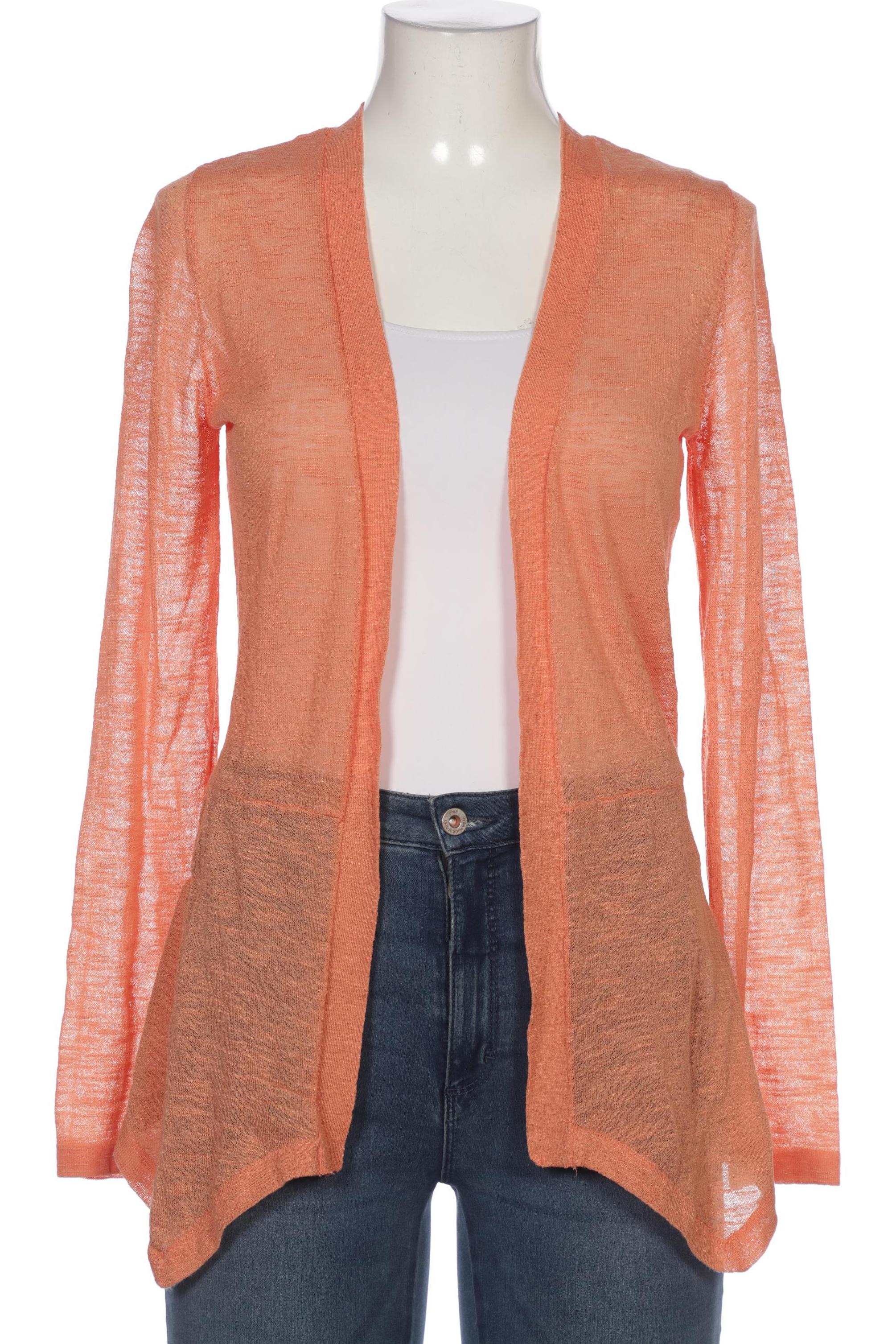 

Taifun Damen Strickjacke, orange, Gr. 38