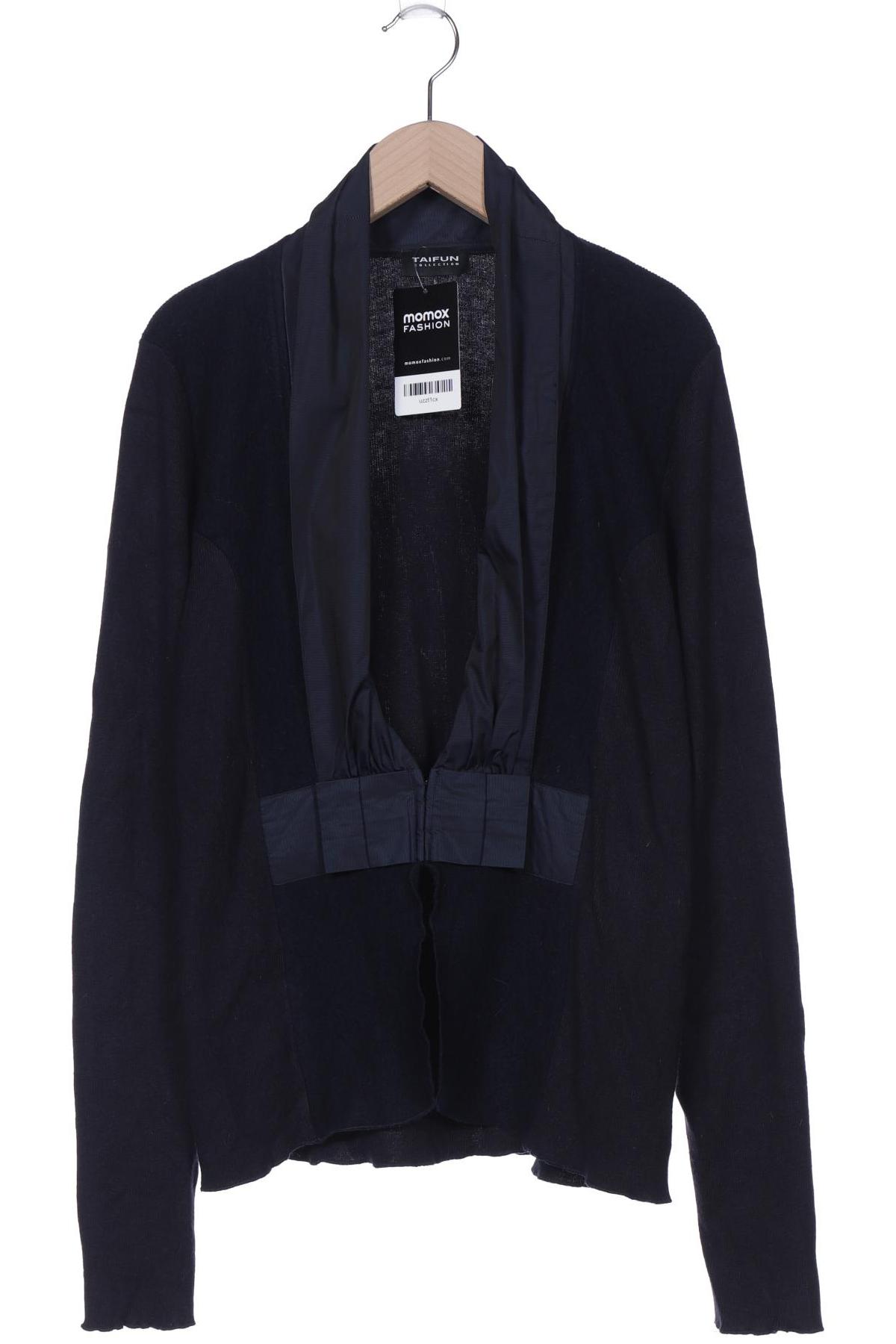 

Taifun Damen Strickjacke, marineblau, Gr. 38