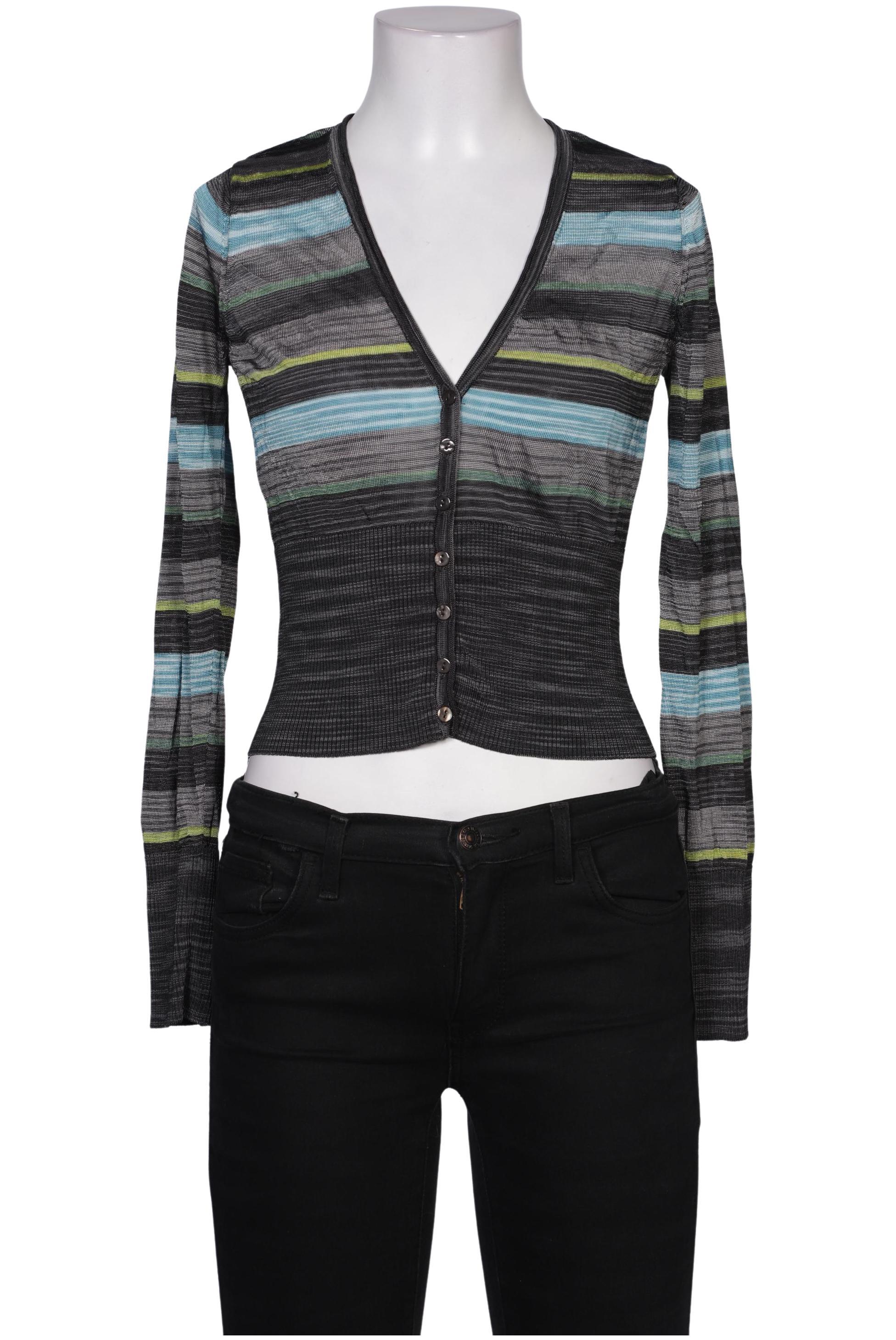 

Taifun Damen Strickjacke, grau, Gr. 34