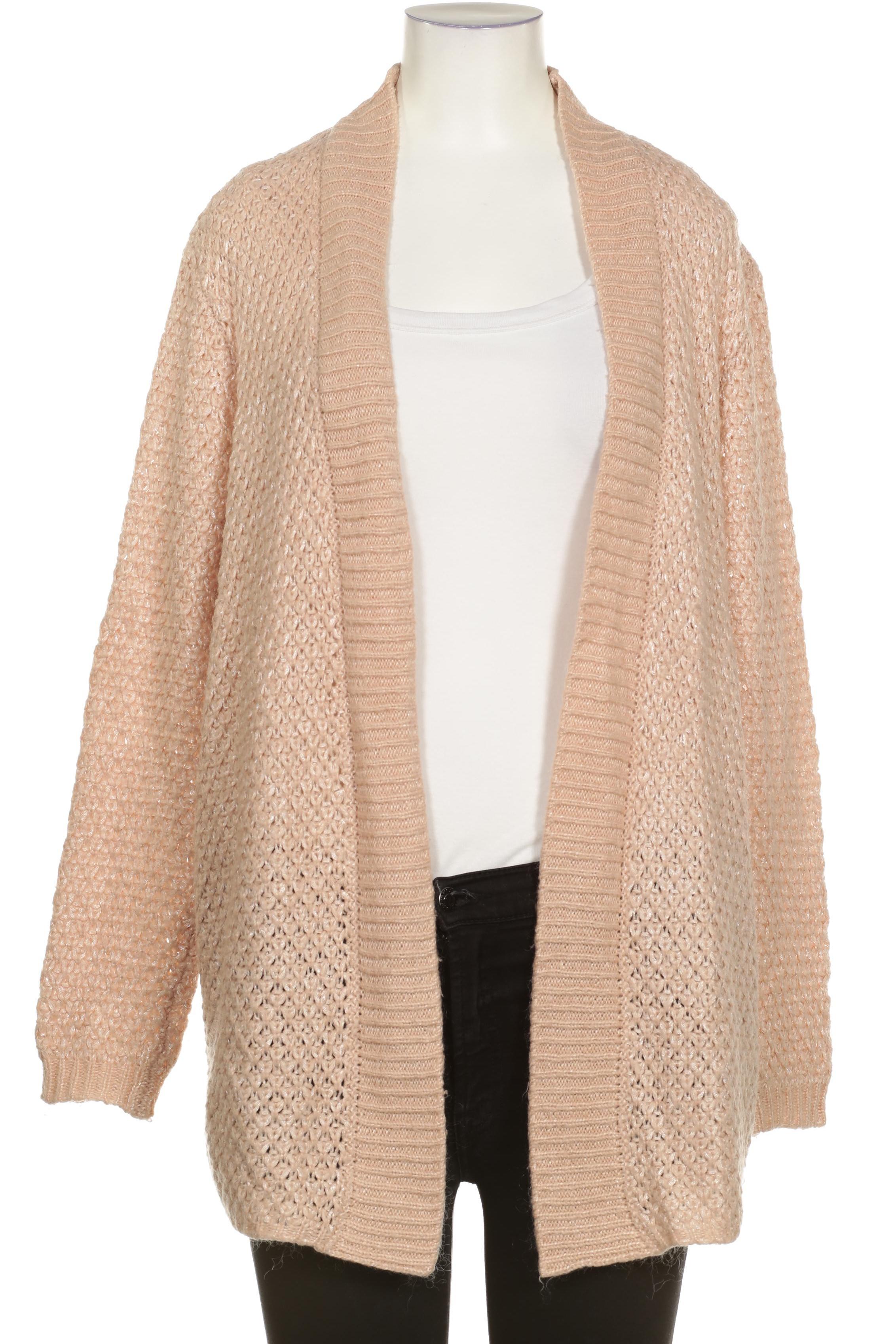 

Taifun Damen Strickjacke, beige, Gr. 46