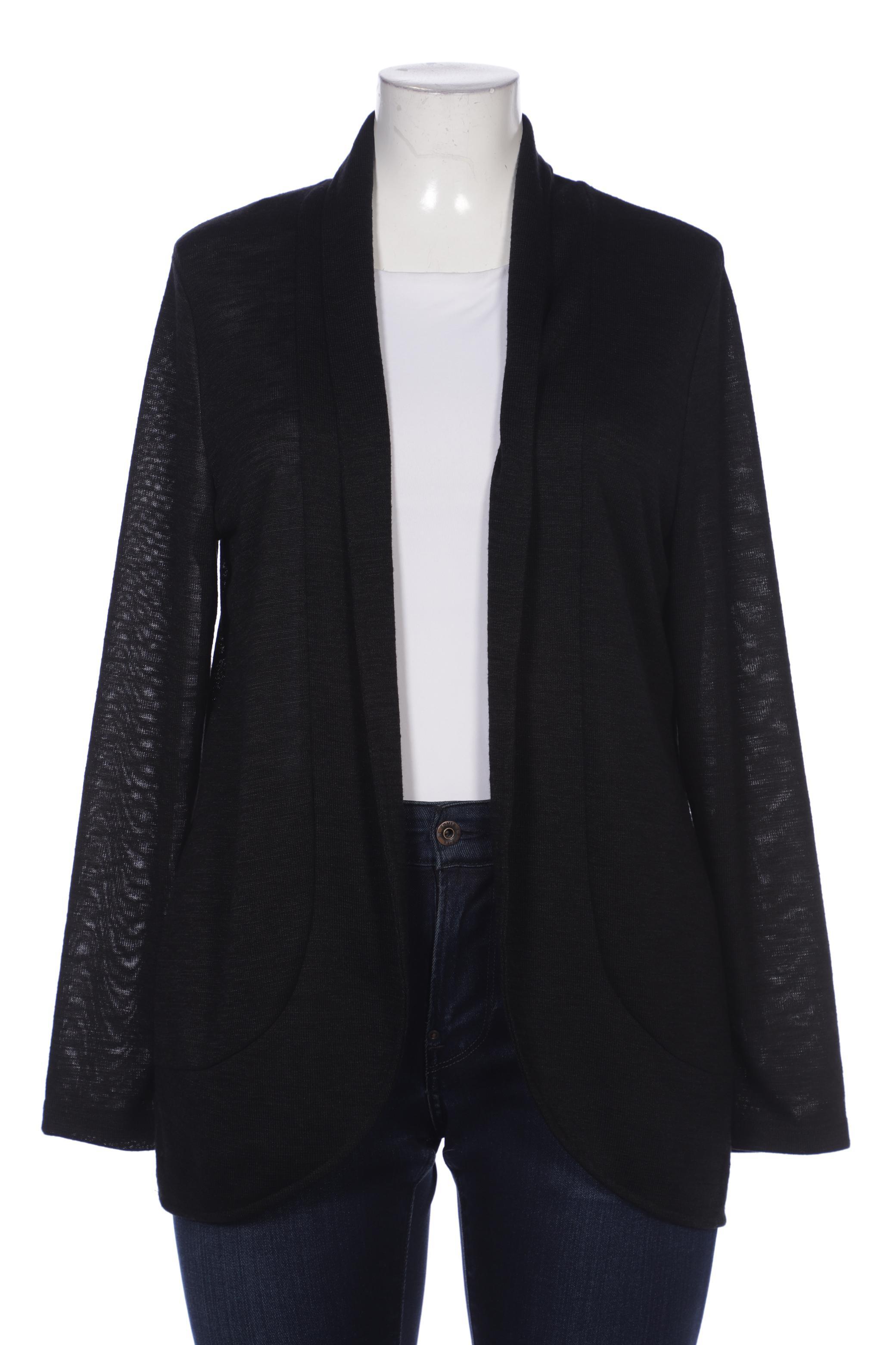 

Taifun Damen Strickjacke, schwarz, Gr. 46