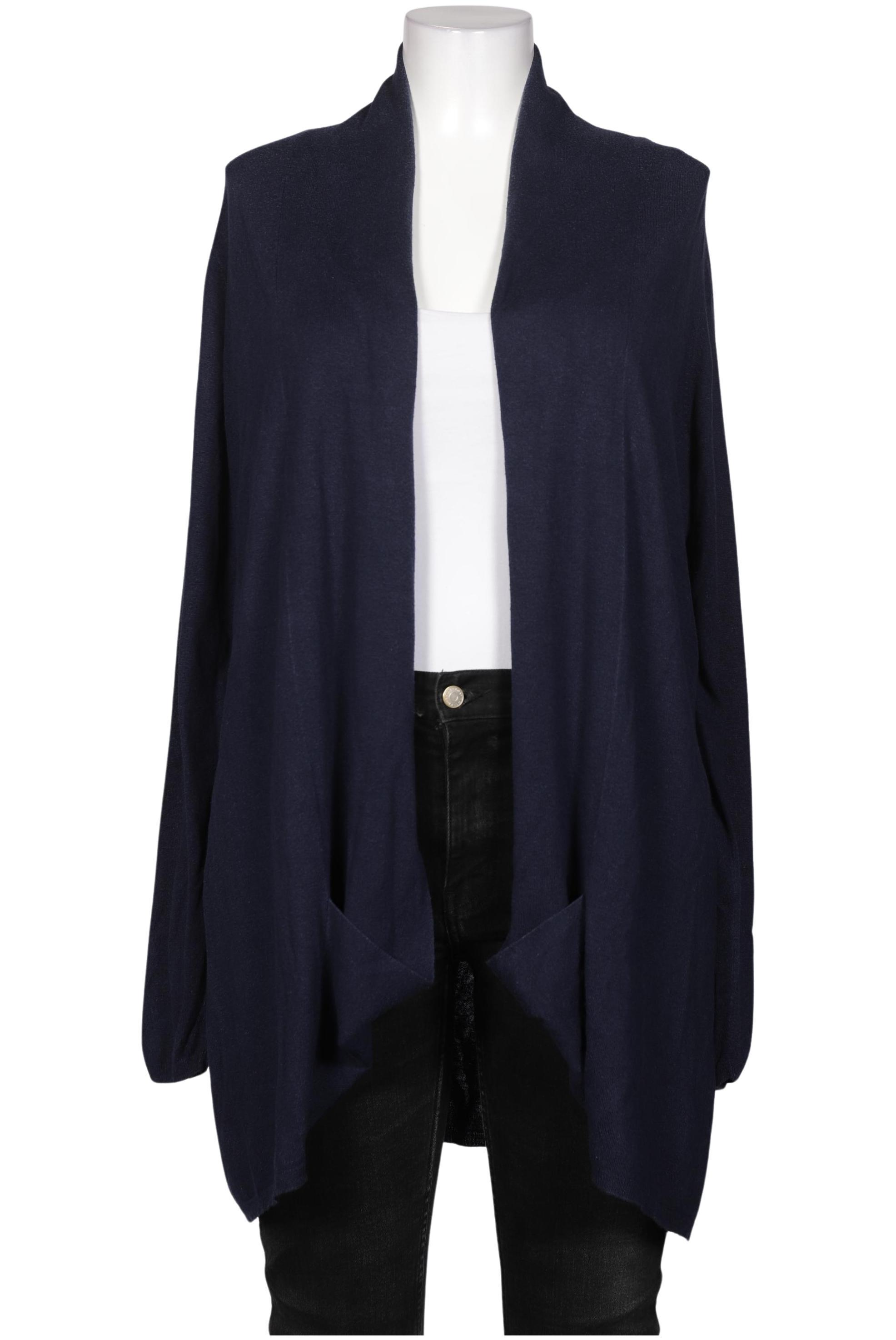 

Taifun Damen Strickjacke, marineblau, Gr. 46