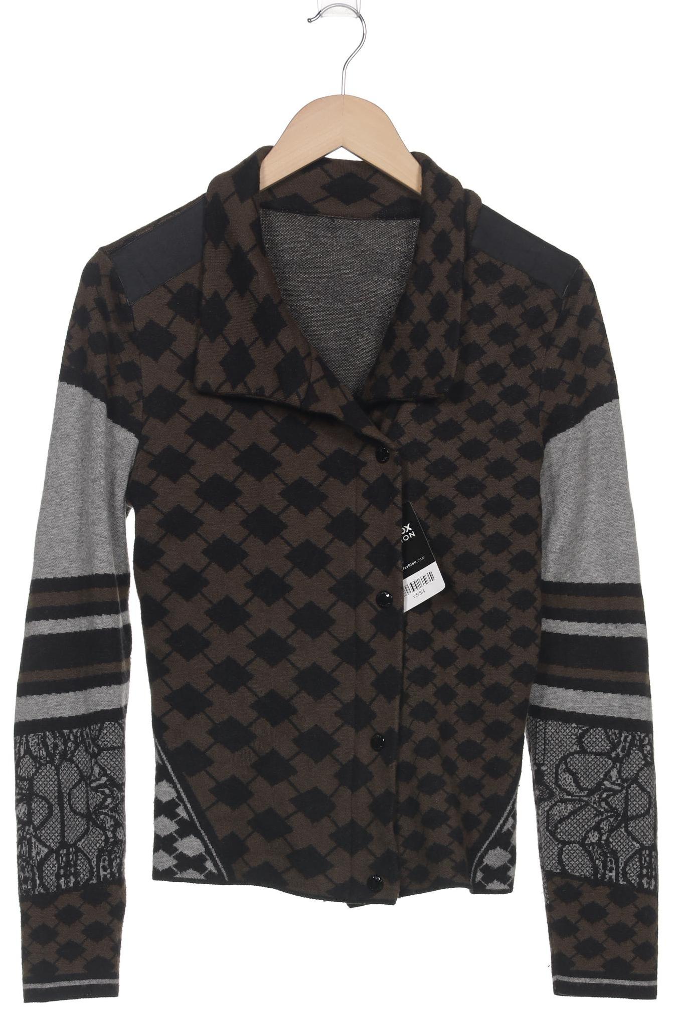 

Taifun Damen Strickjacke, grün, Gr. 38