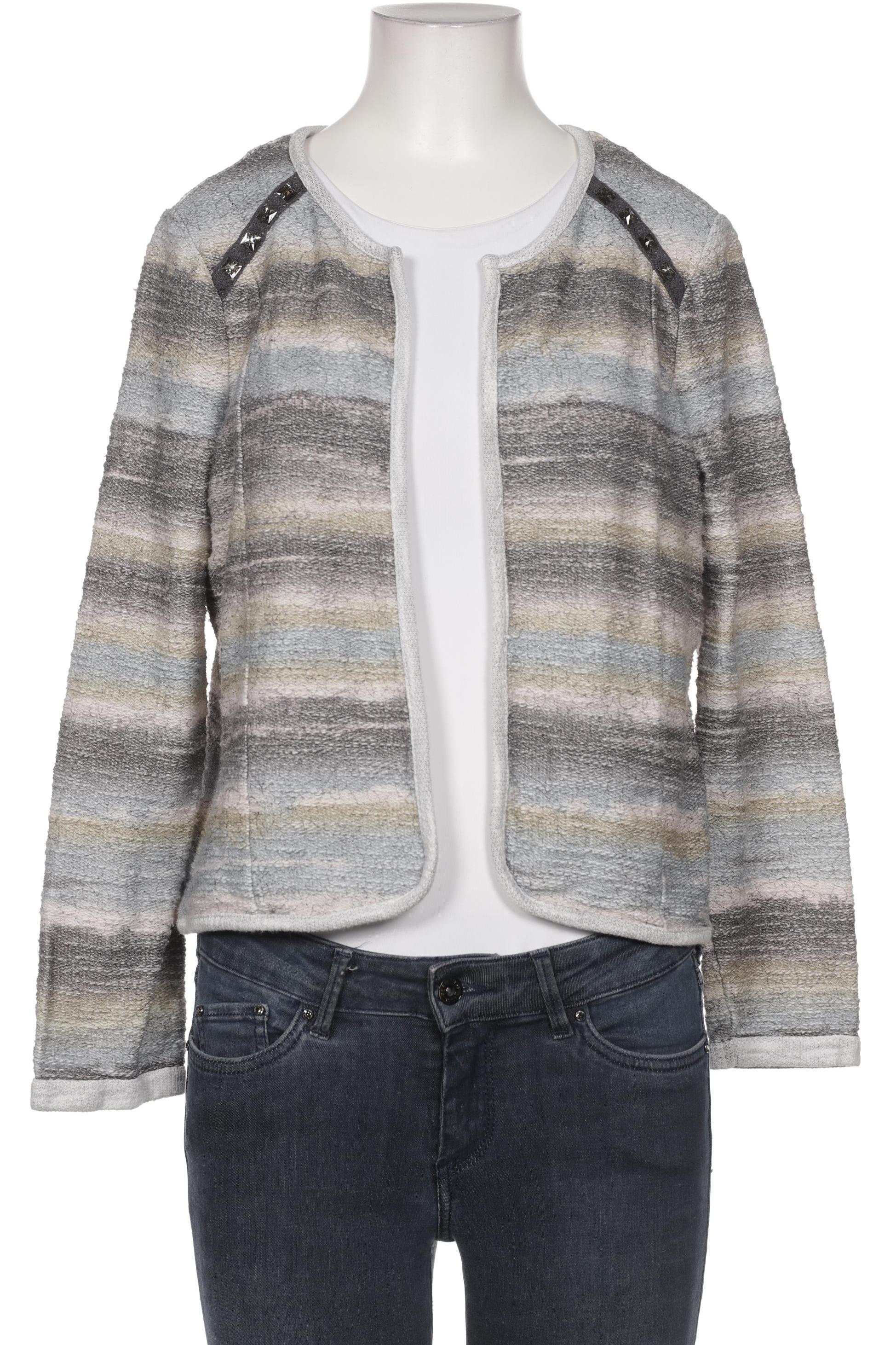 

Taifun Damen Strickjacke, grau, Gr. 38