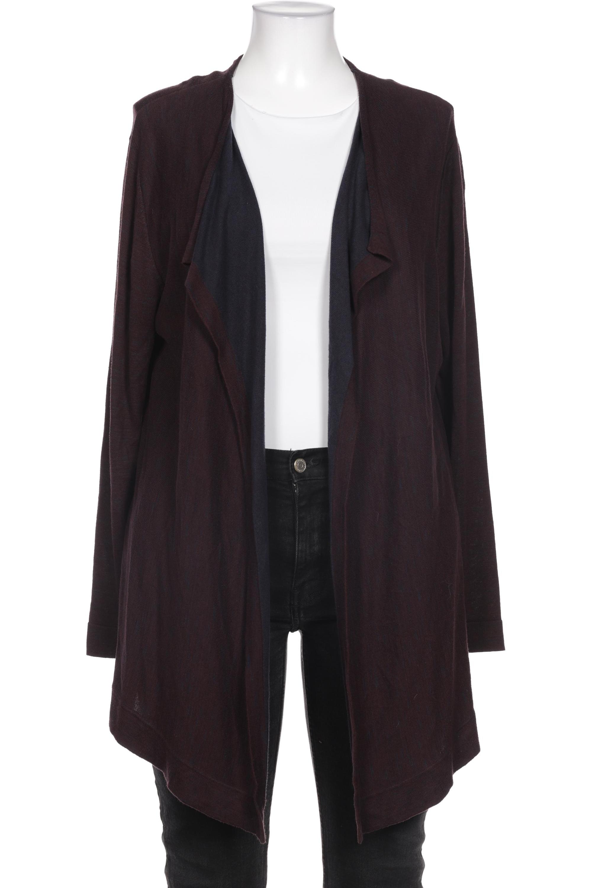 

Taifun Damen Strickjacke, bordeaux, Gr. 44