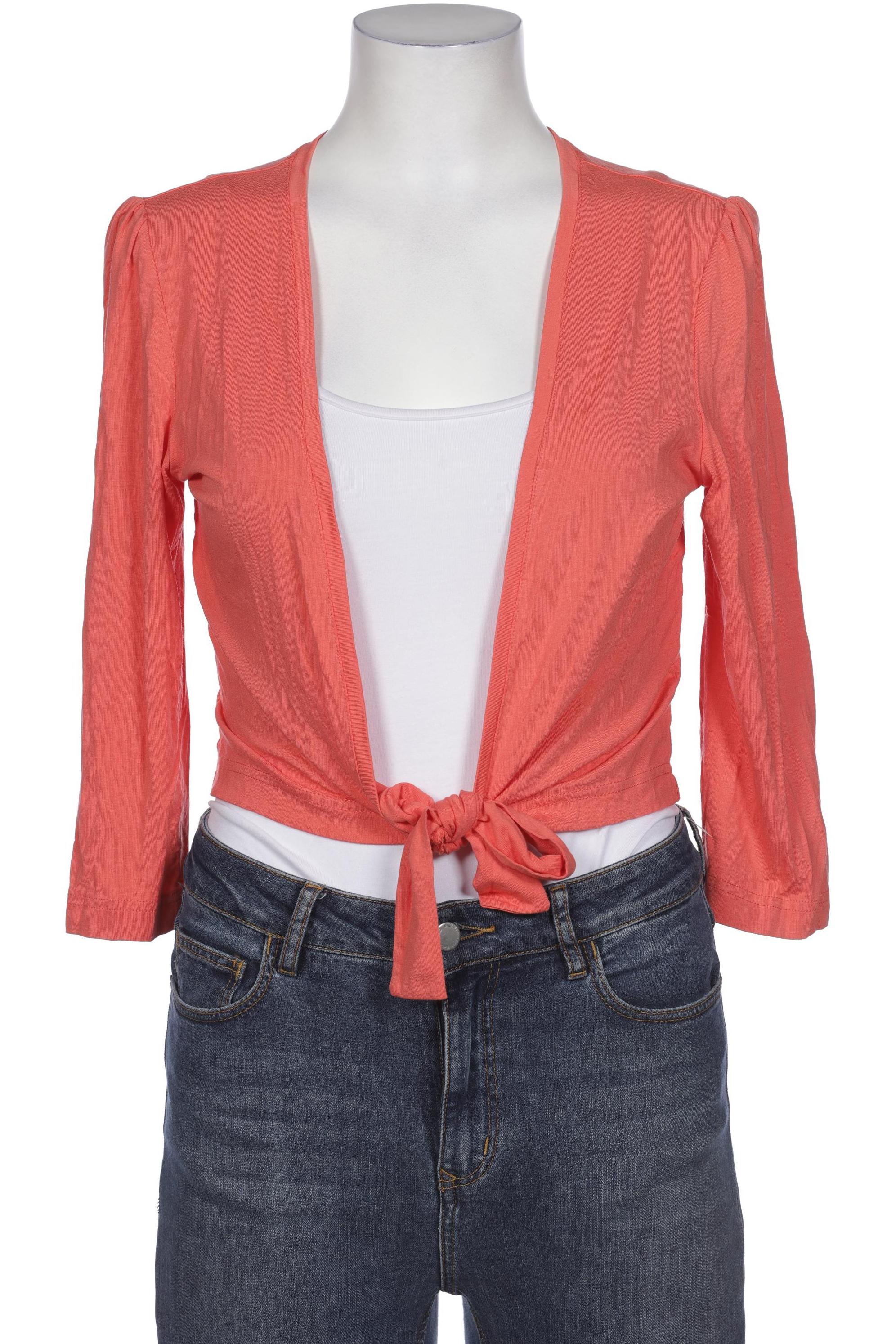 

Taifun Damen Strickjacke, orange, Gr. 38