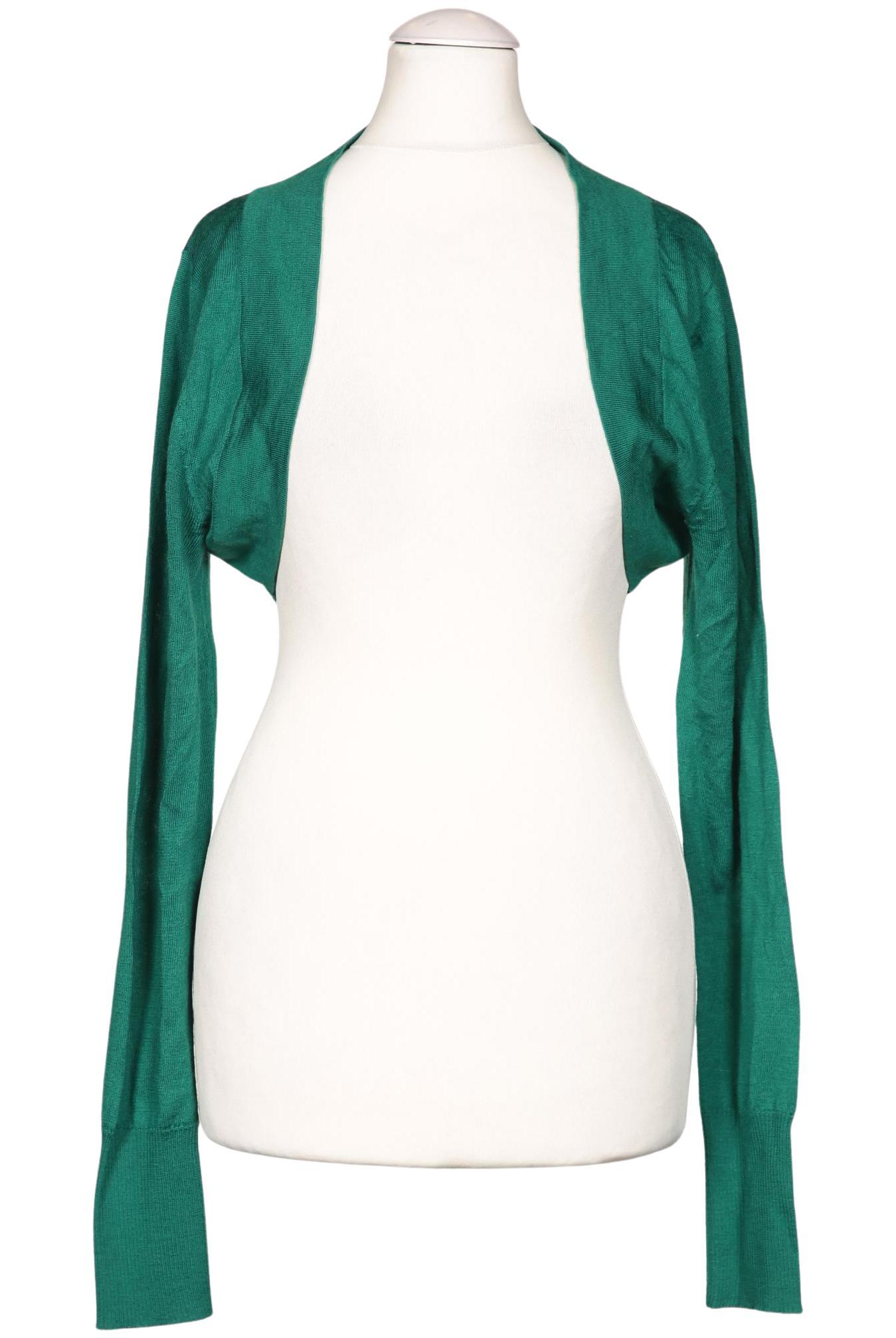 

Taifun Damen Strickjacke, grün, Gr. 40