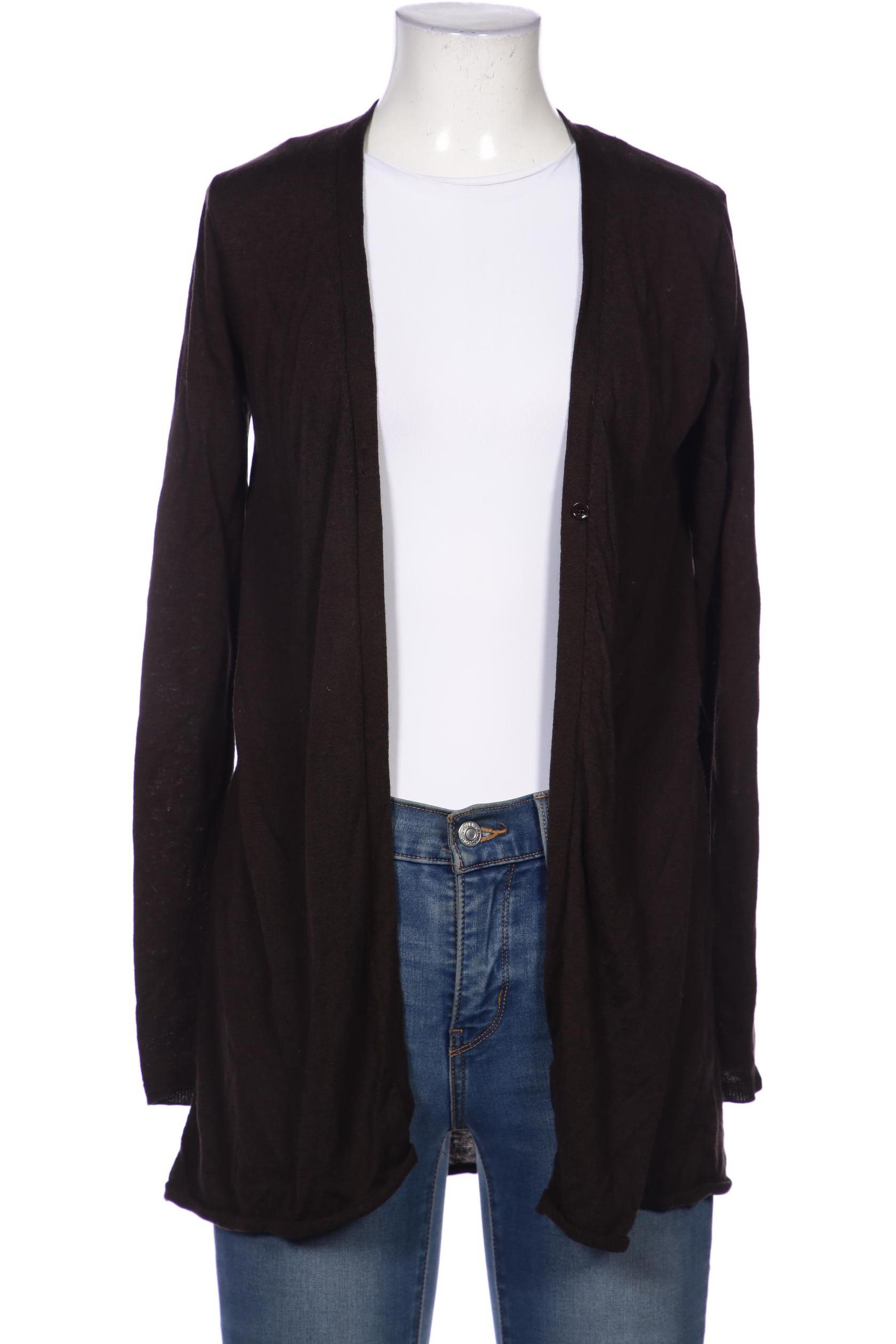 

Taifun Damen Strickjacke, braun, Gr. 34