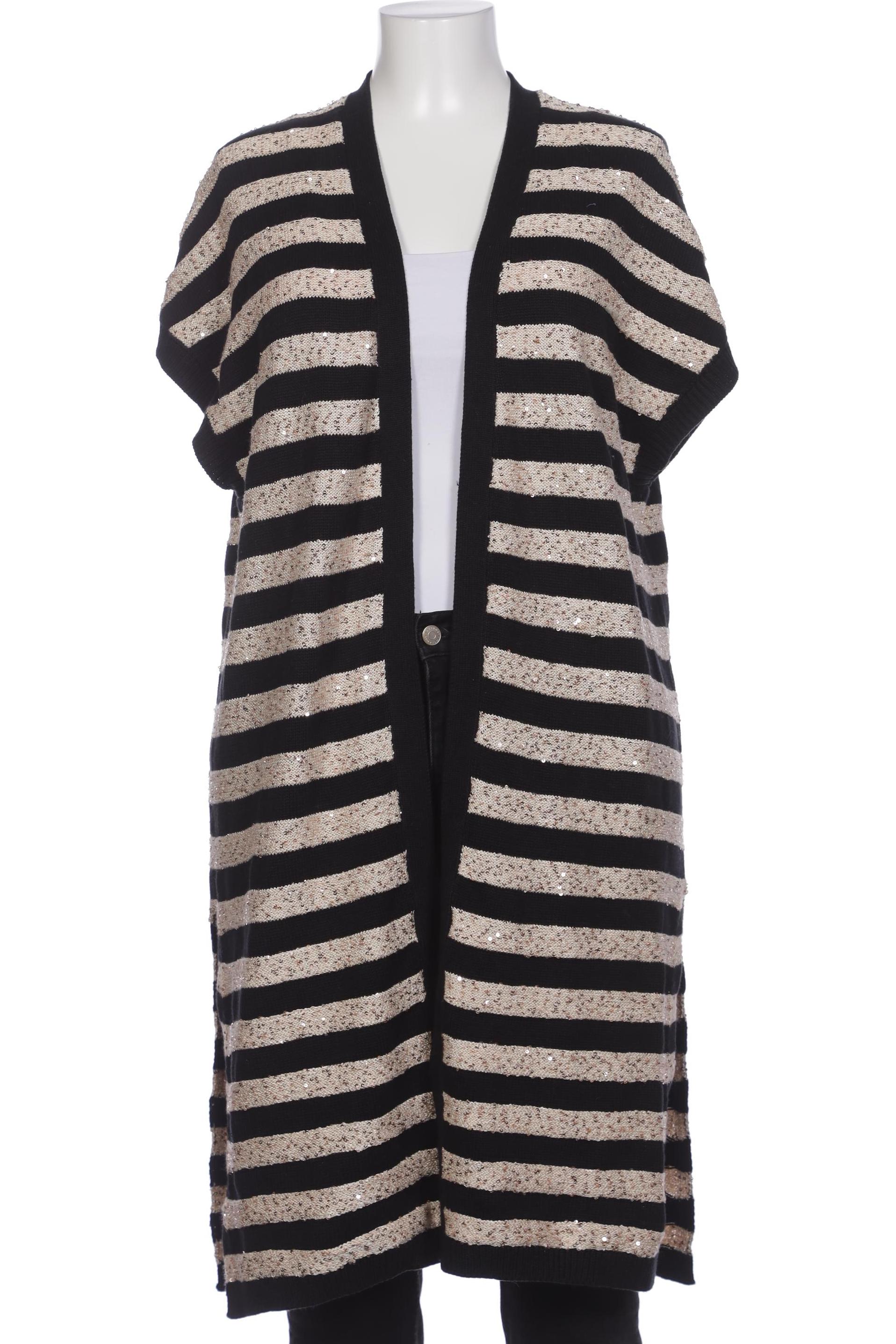 

Taifun Damen Strickjacke, beige, Gr. 44