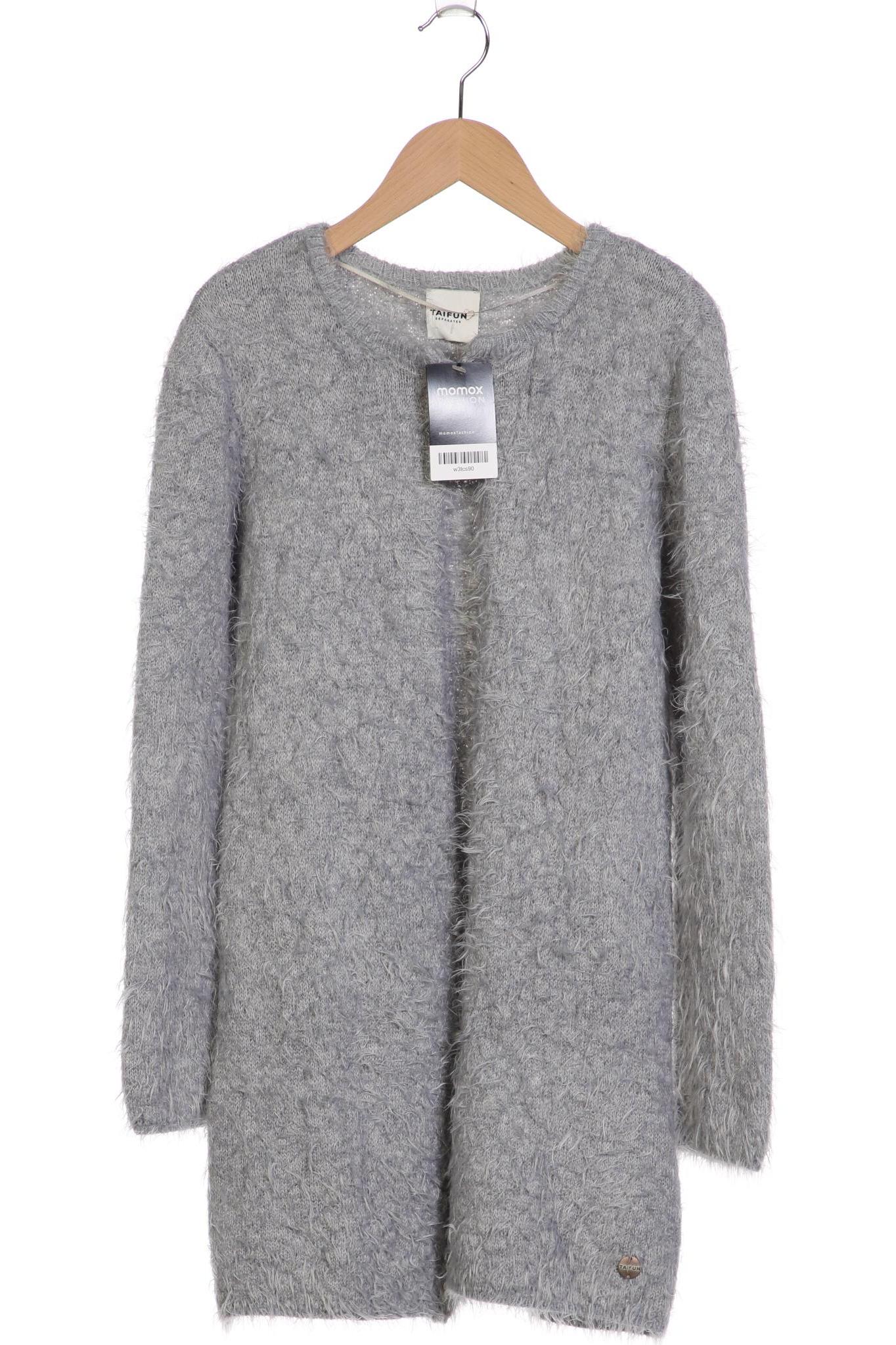 

Taifun Damen Strickjacke, blau, Gr. 38