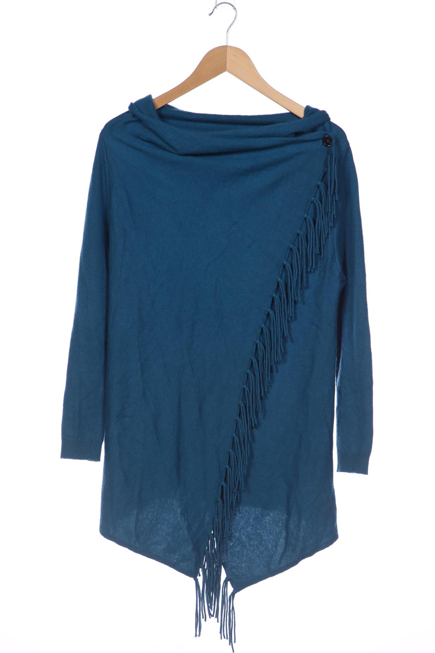 

Taifun Damen Strickjacke, blau, Gr. 42