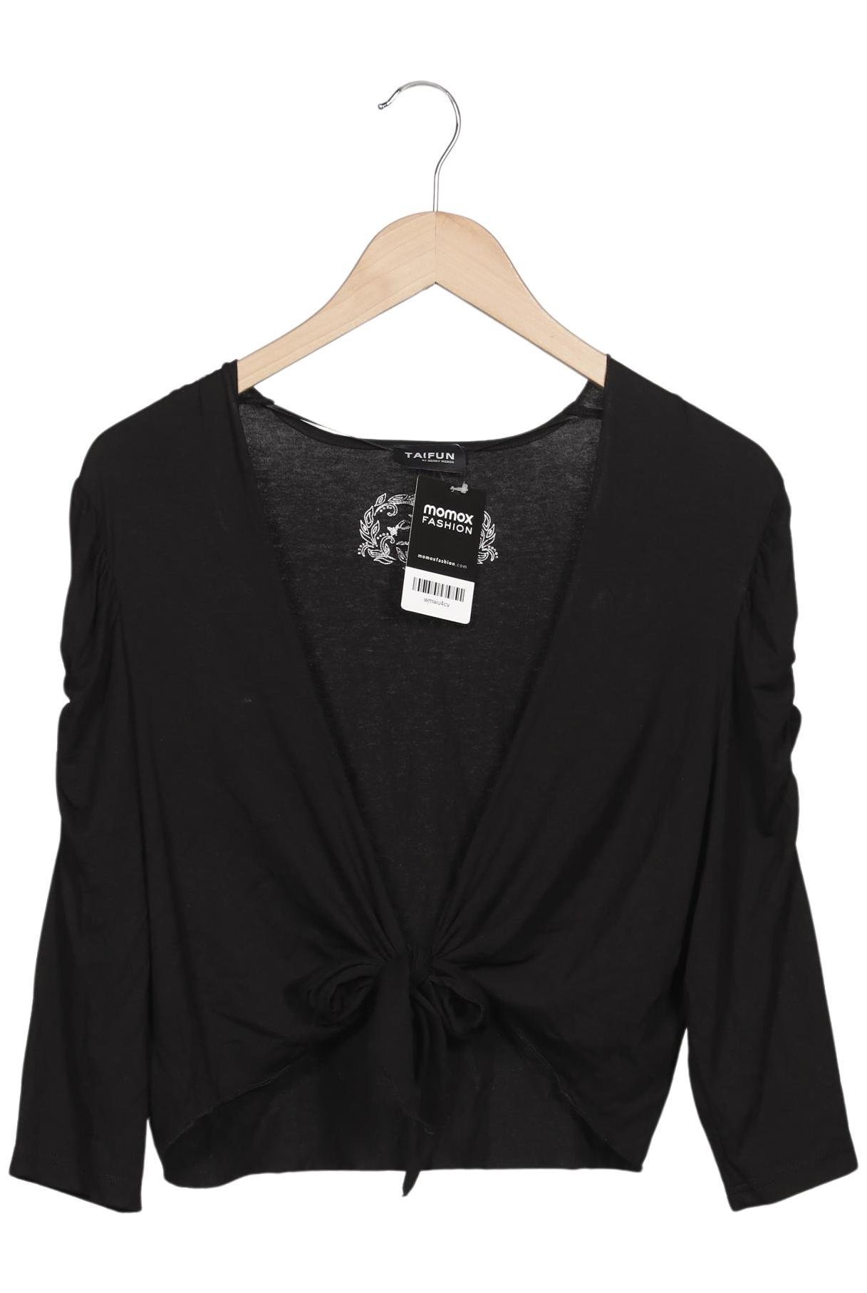 

Taifun Damen Strickjacke, schwarz, Gr. 42