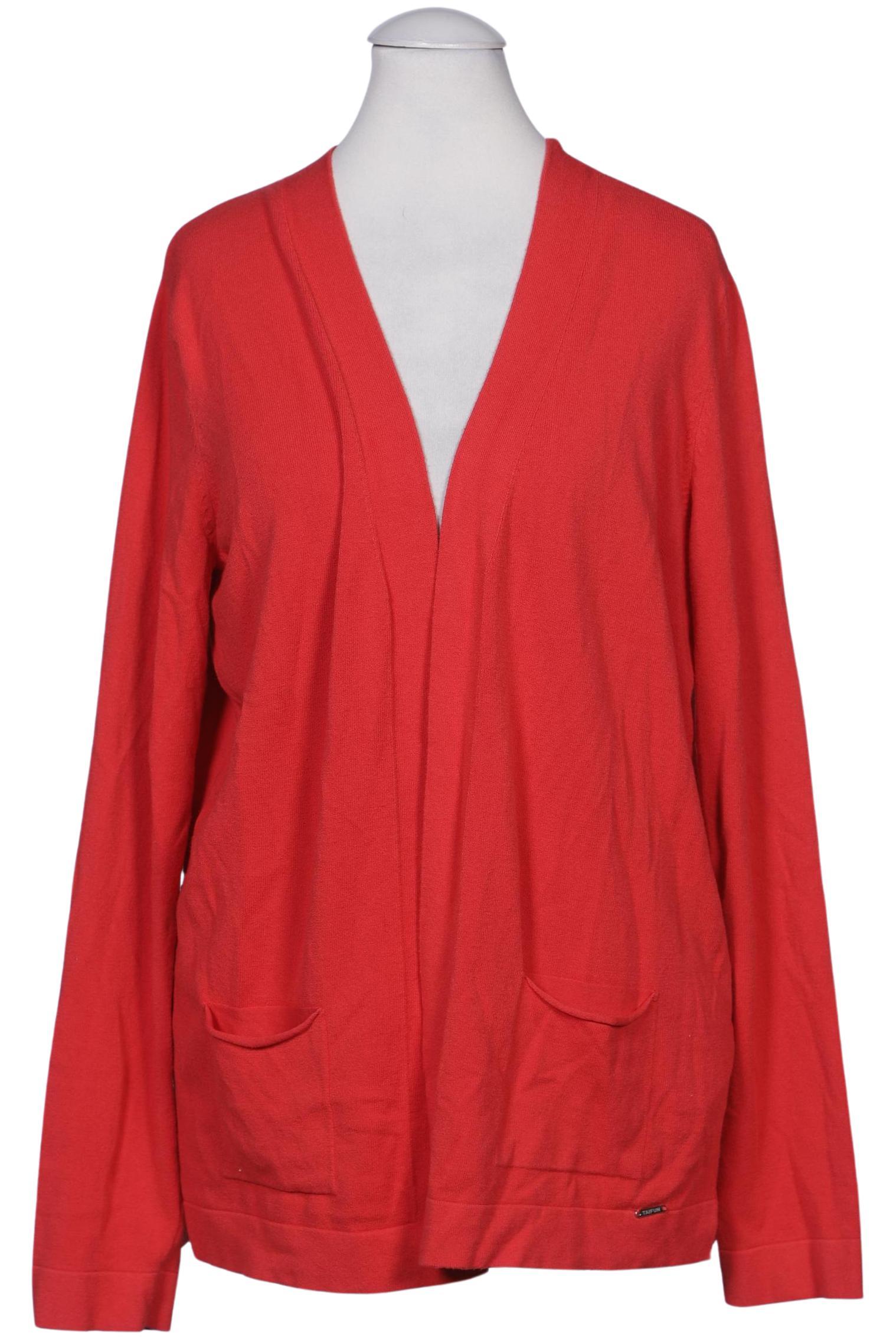 

Taifun Damen Strickjacke, rot, Gr. 36