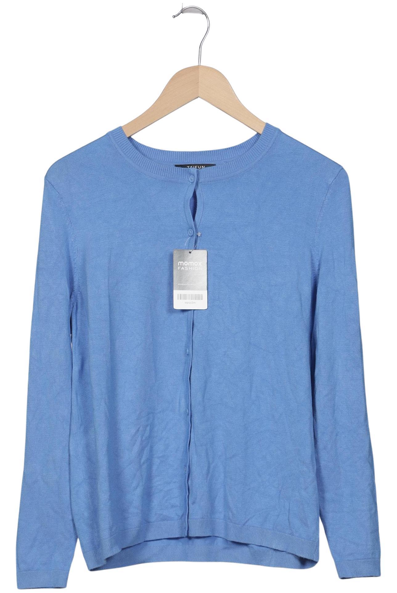 

Taifun Damen Strickjacke, hellblau, Gr. 42