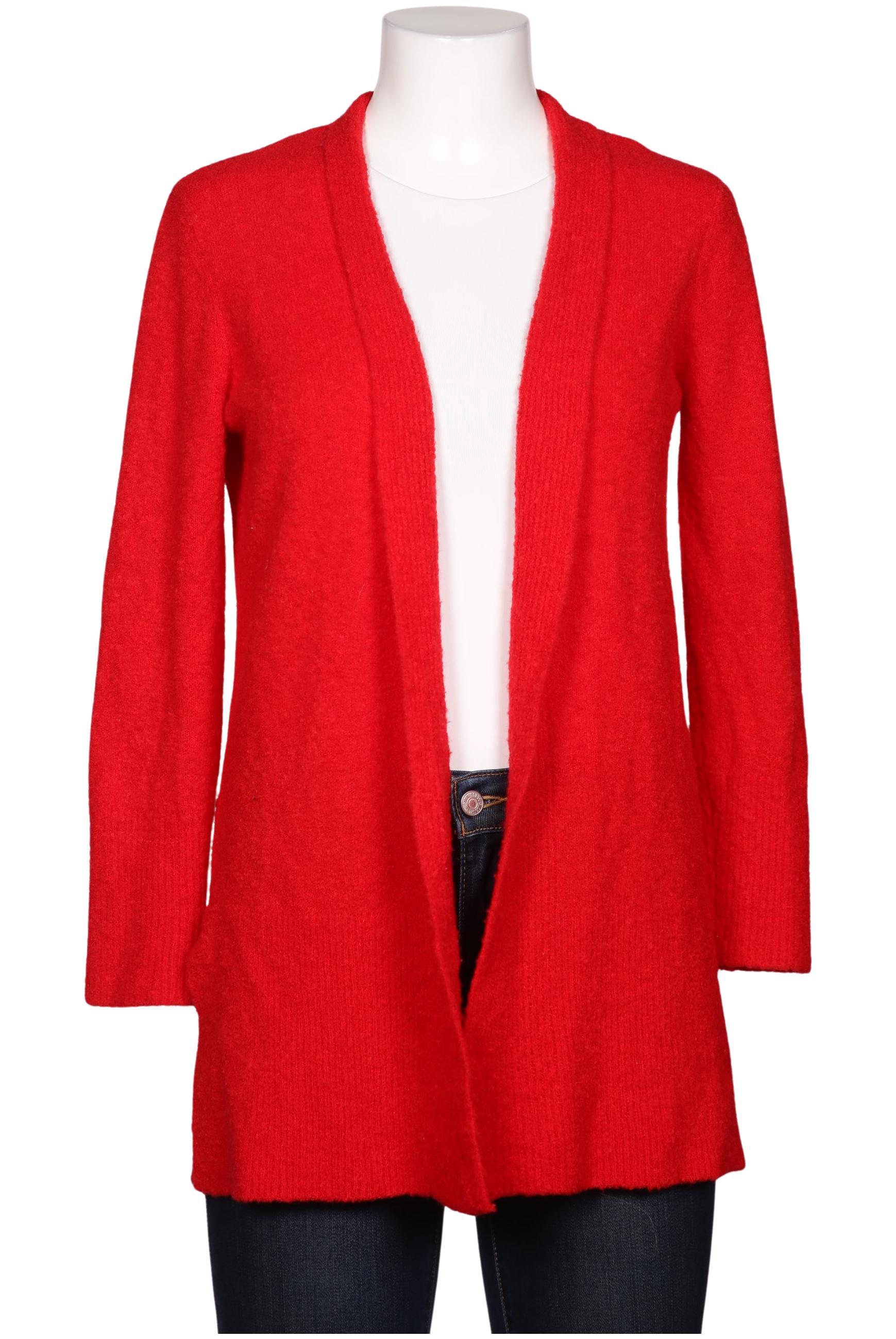 

Taifun Damen Strickjacke, rot, Gr. 42