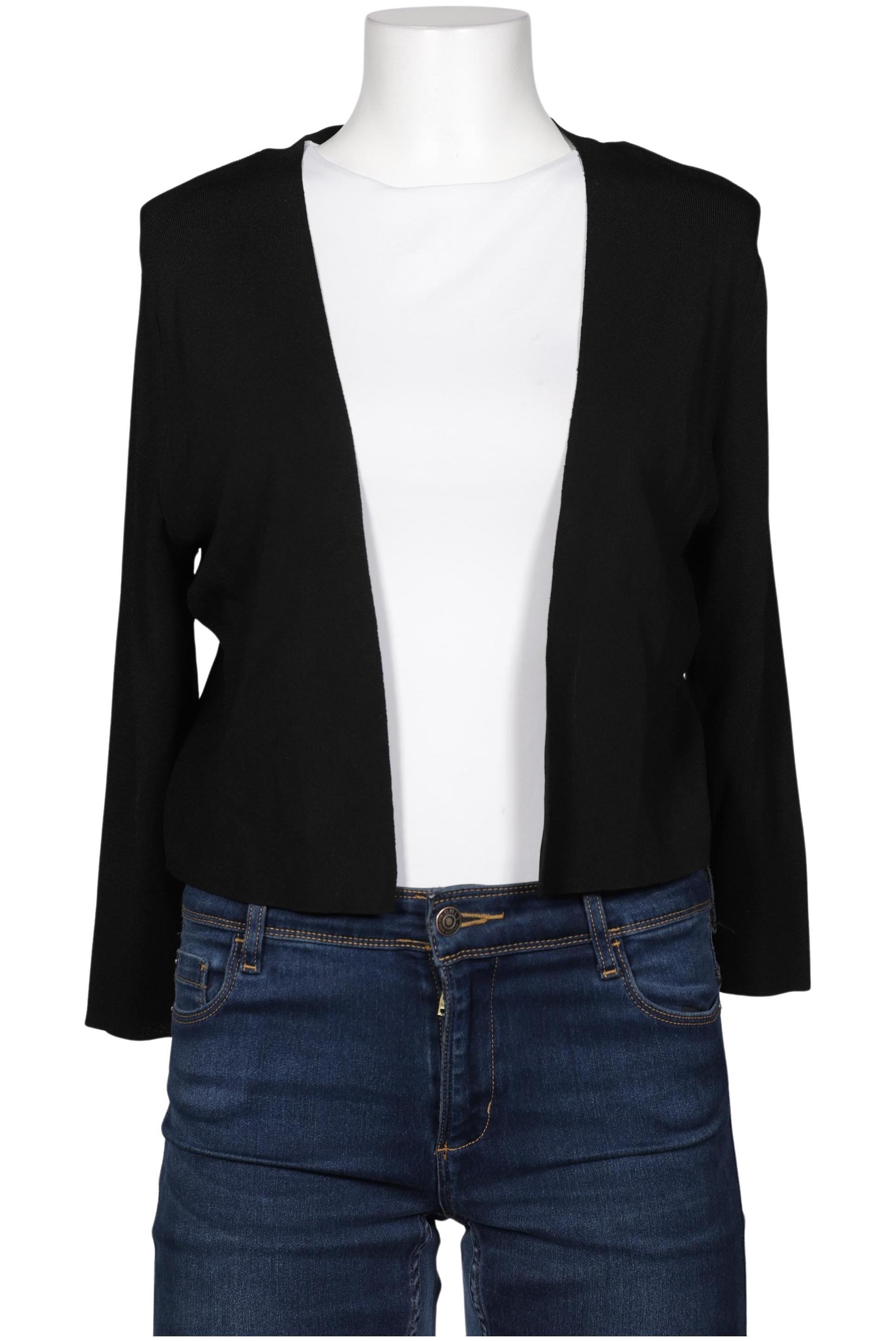 

Taifun Damen Strickjacke, schwarz, Gr. 40