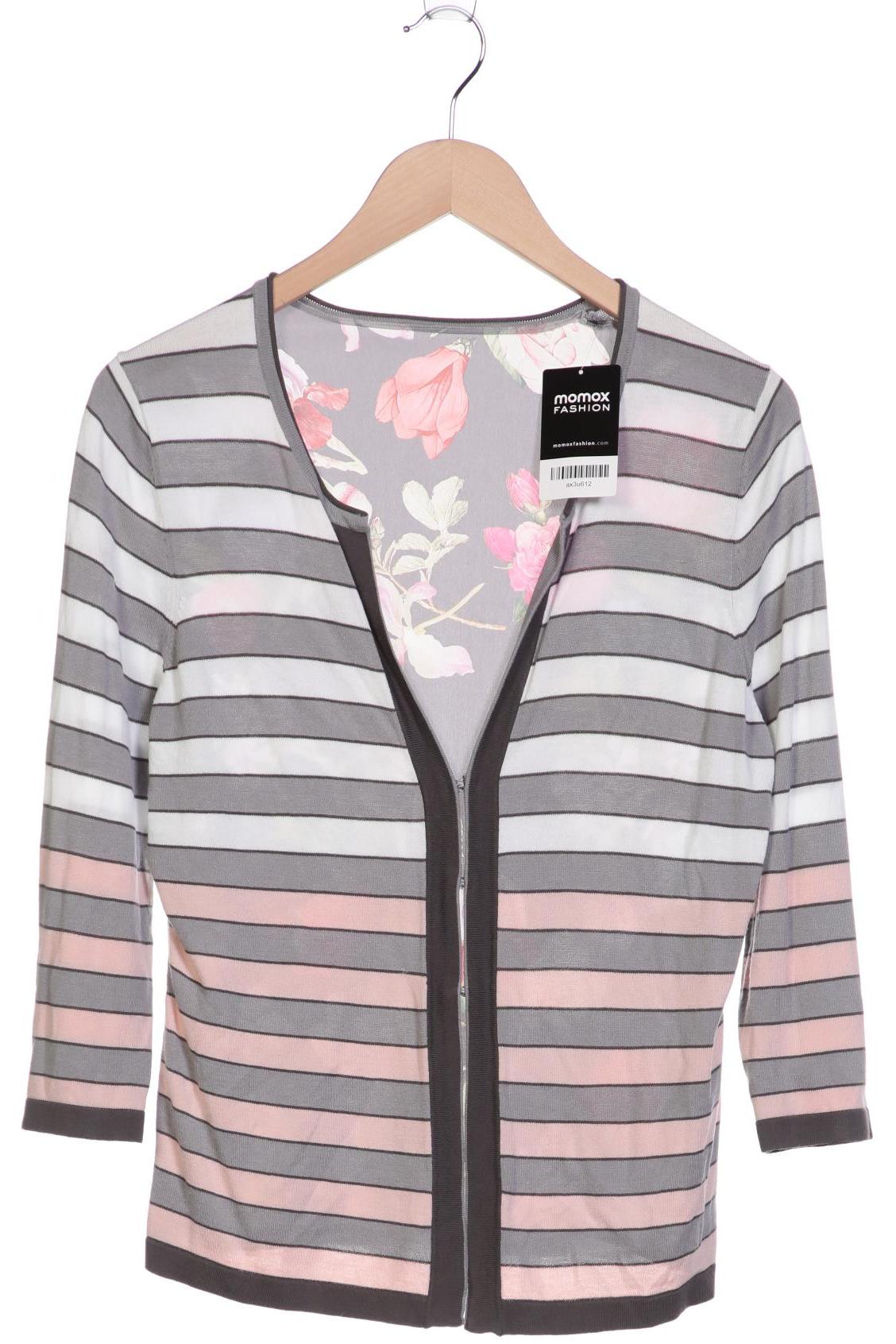 

Taifun Damen Strickjacke, grau, Gr. 38