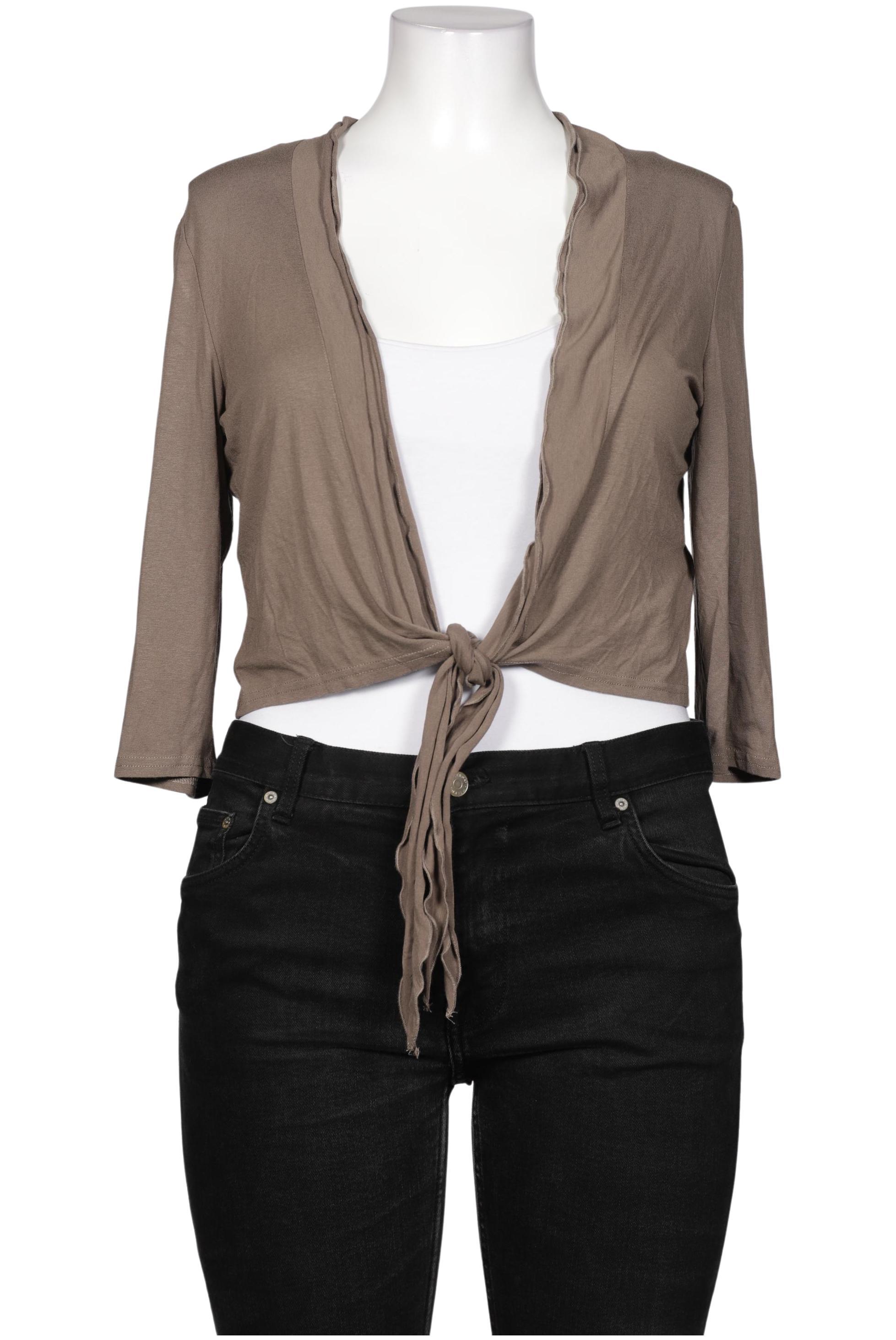 

Taifun Damen Strickjacke, braun, Gr. 42