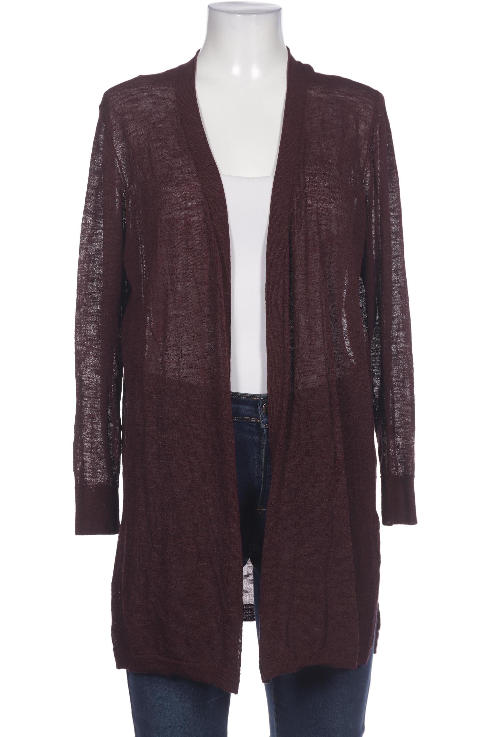 

Taifun Damen Strickjacke, bordeaux, Gr. 42