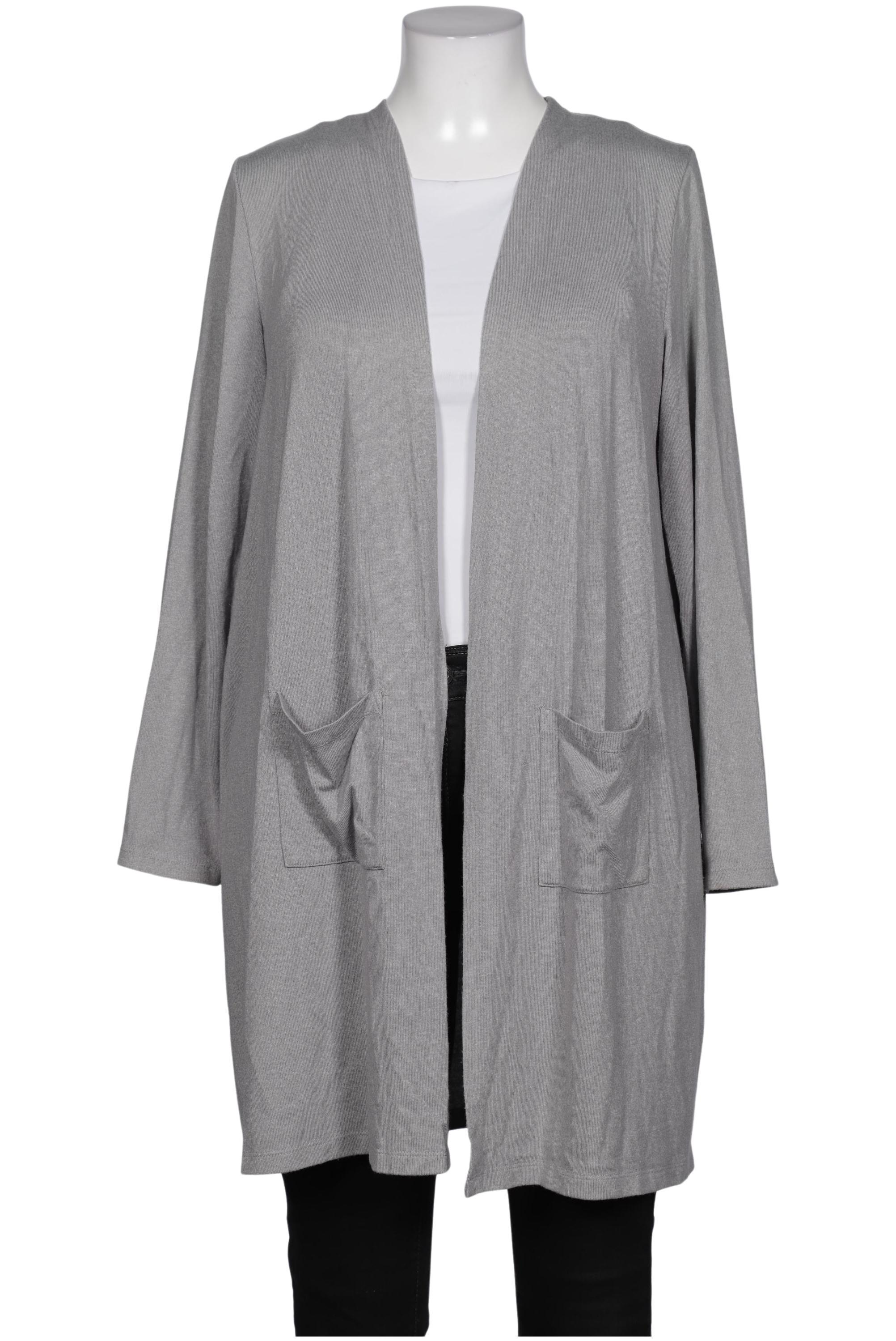 

Taifun Damen Strickjacke, grau, Gr. 46
