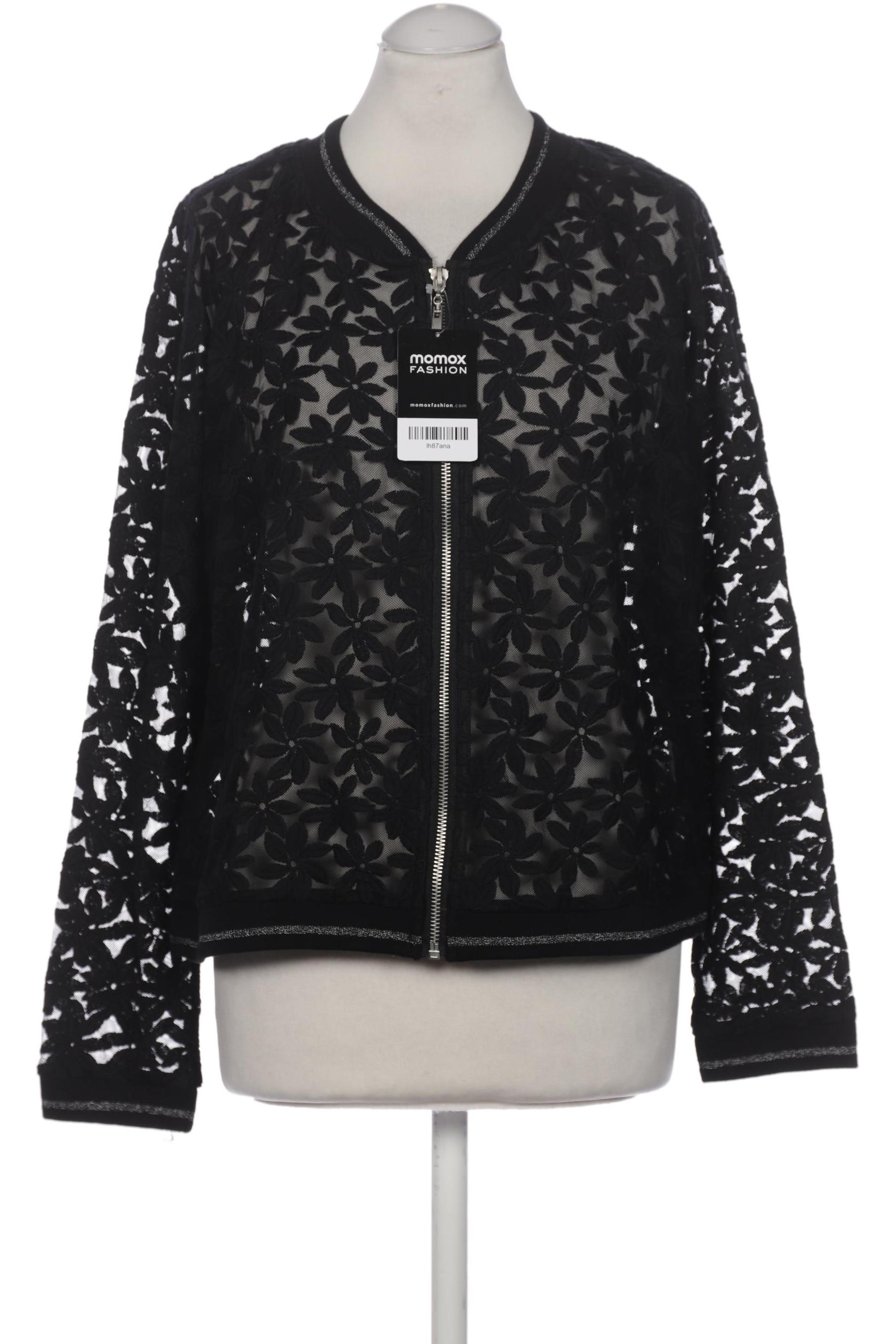 

Taifun Damen Strickjacke, schwarz, Gr. 42