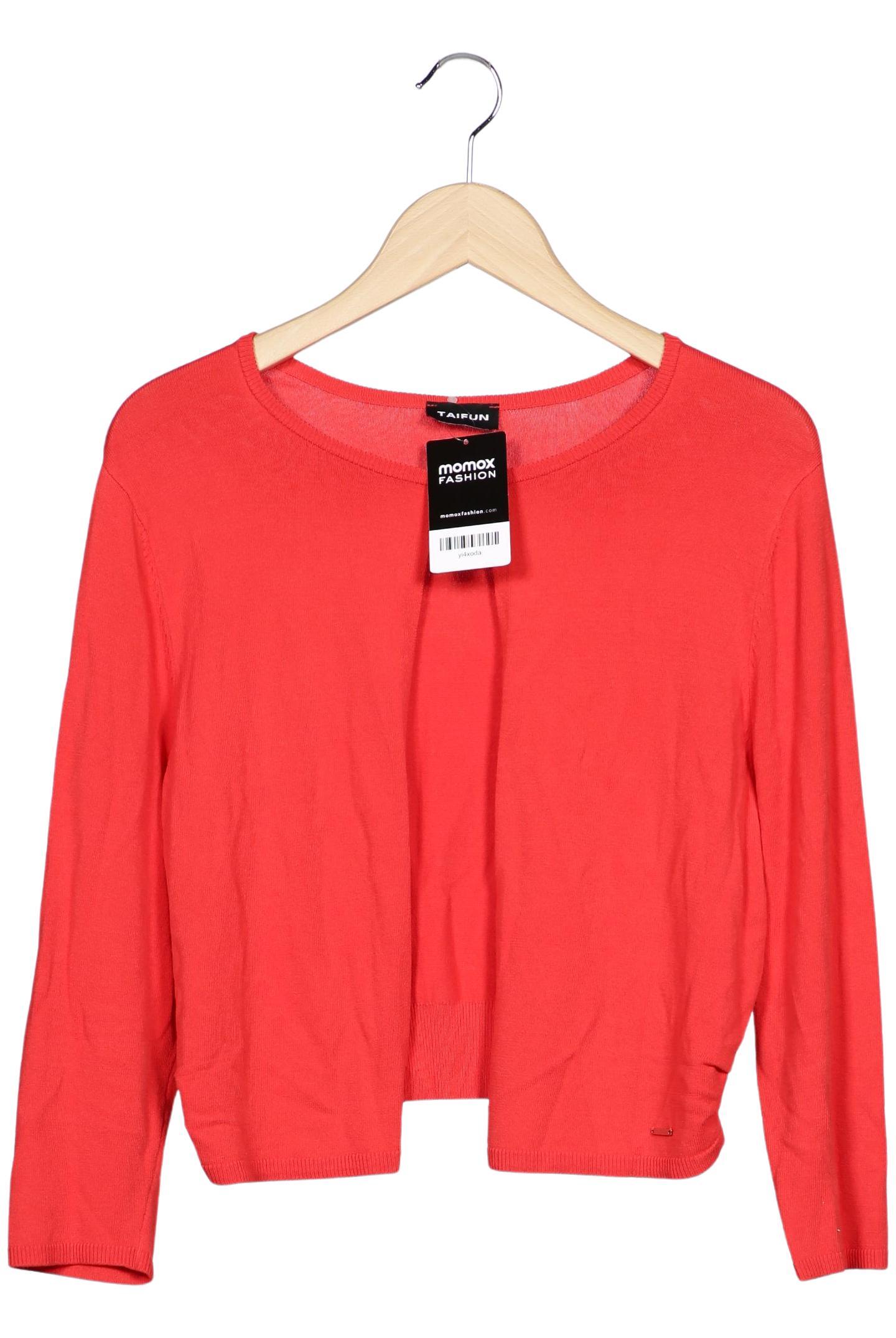 

Taifun Damen Strickjacke, rot, Gr. 42