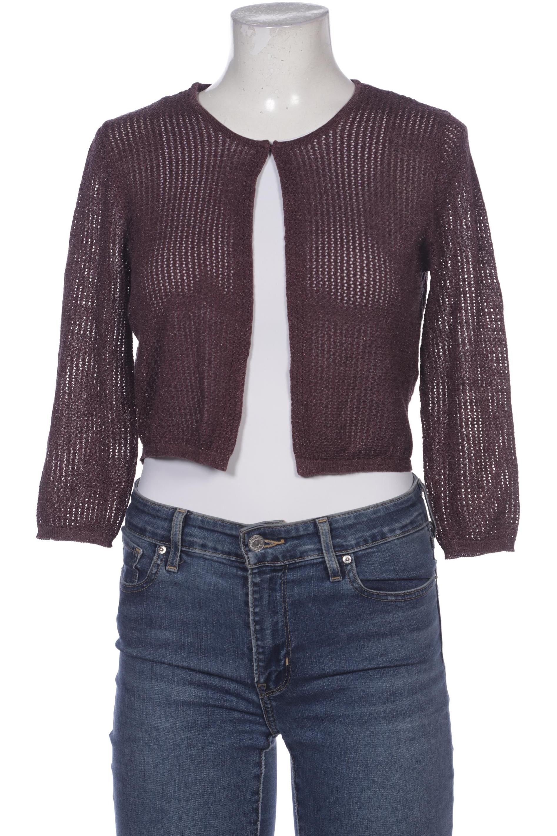

Taifun Damen Strickjacke, bordeaux, Gr. 42