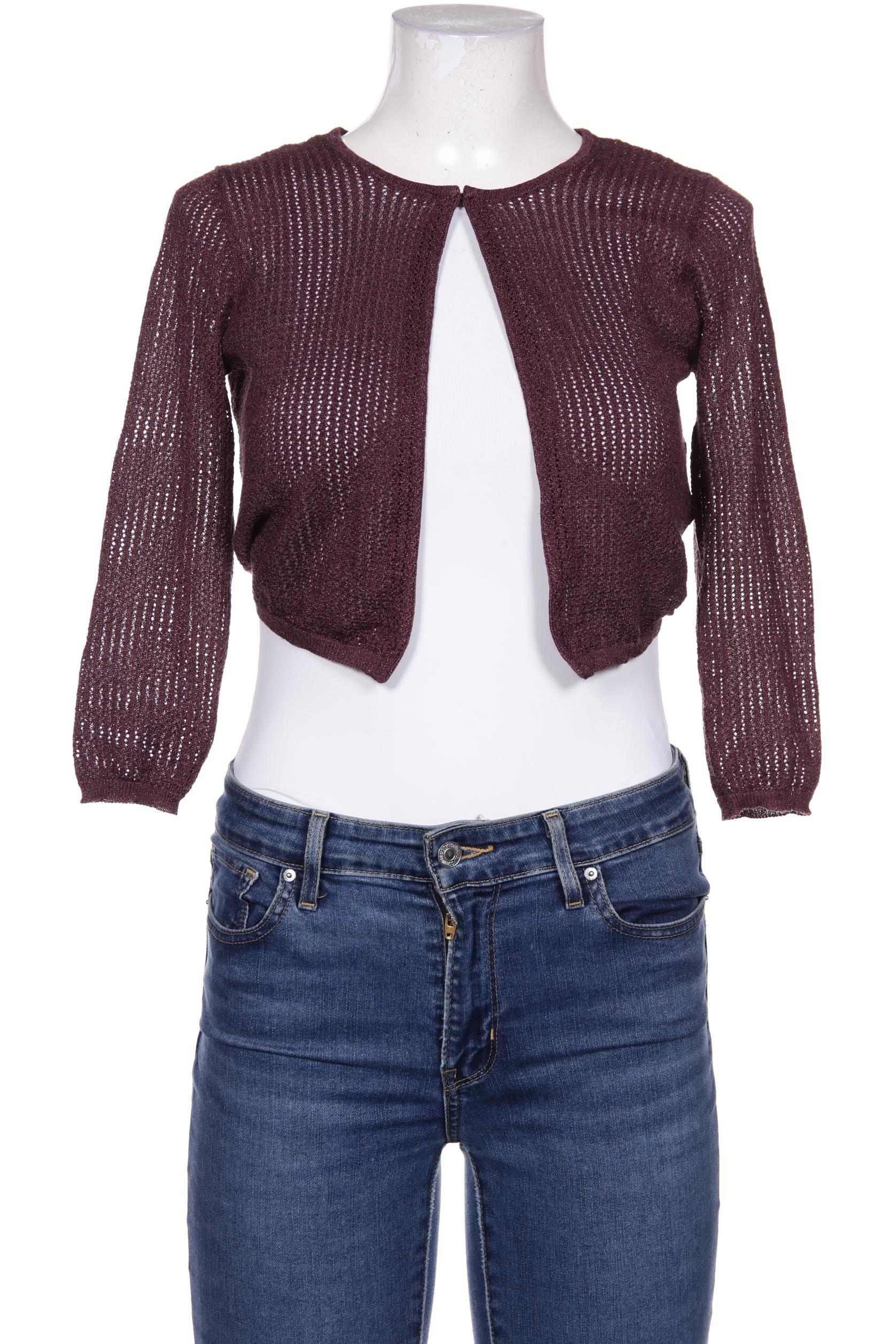 

Taifun Damen Strickjacke, bordeaux, Gr. 38