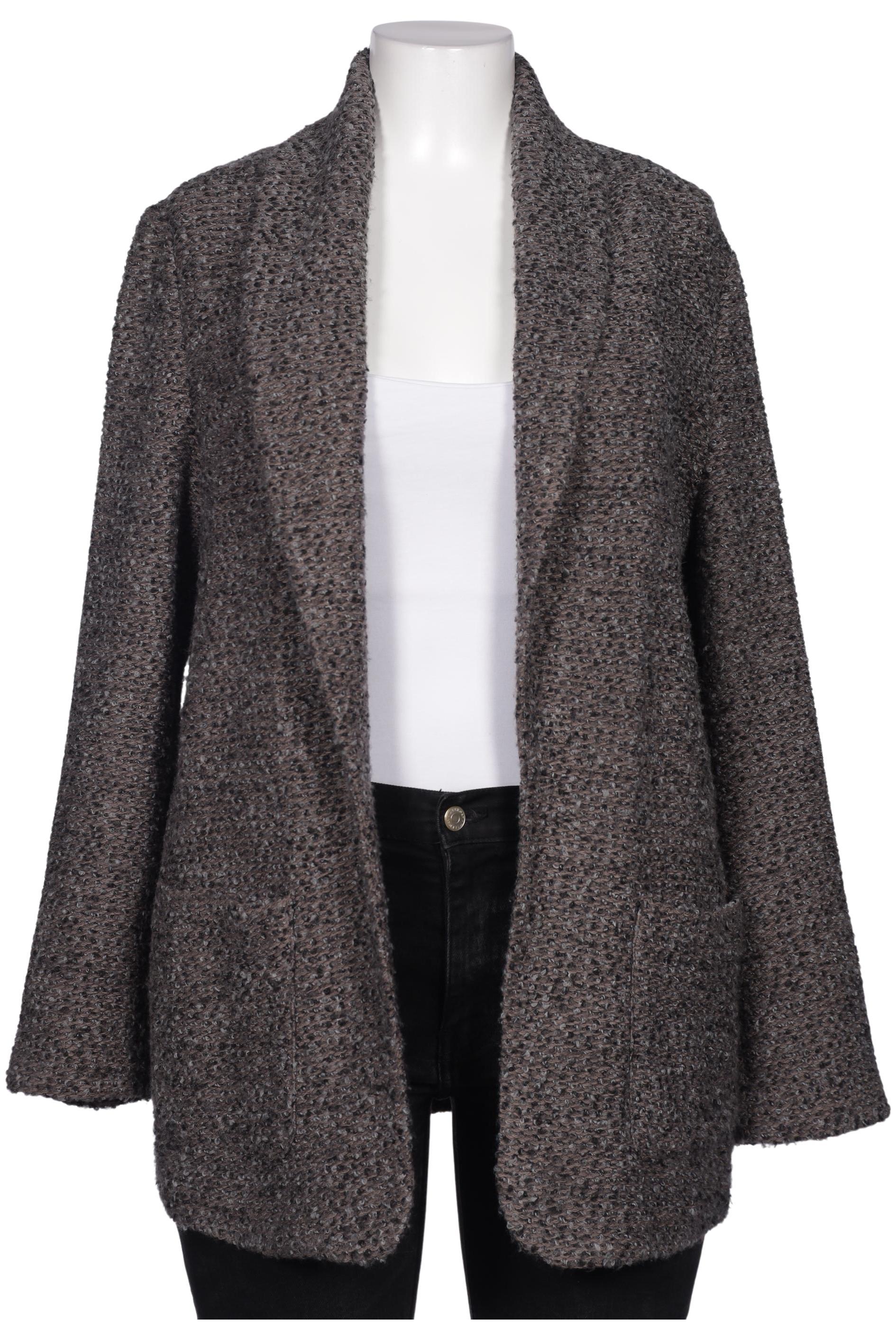 

Taifun Damen Strickjacke, beige, Gr. 44