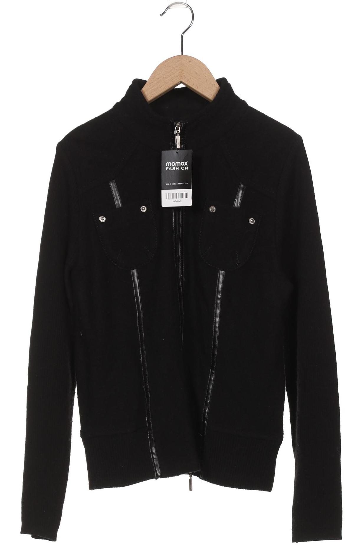 

Taifun Damen Strickjacke, schwarz, Gr. 38